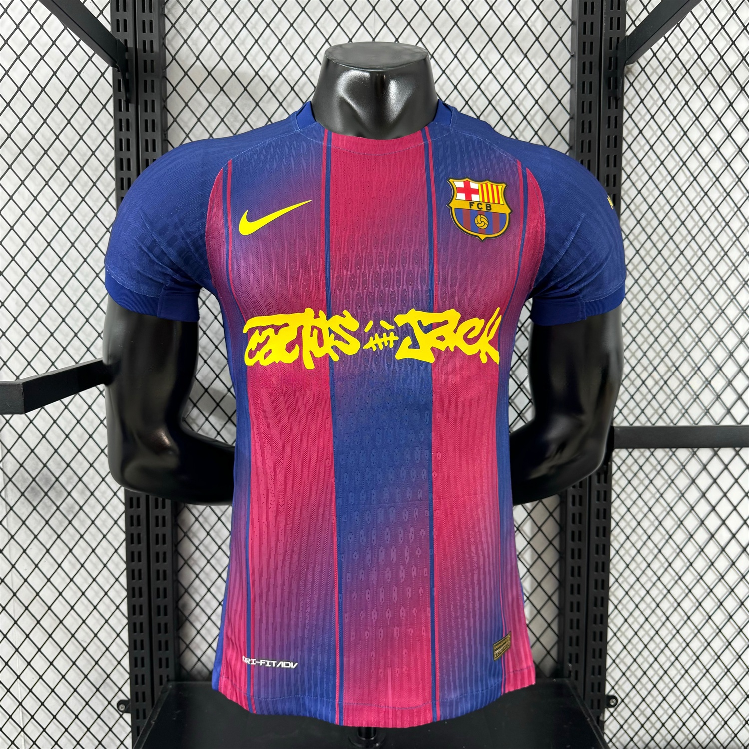 Barcelona x Travis Scott 25-26 Home Special Edition Jersey - Player Version - JerseysGala