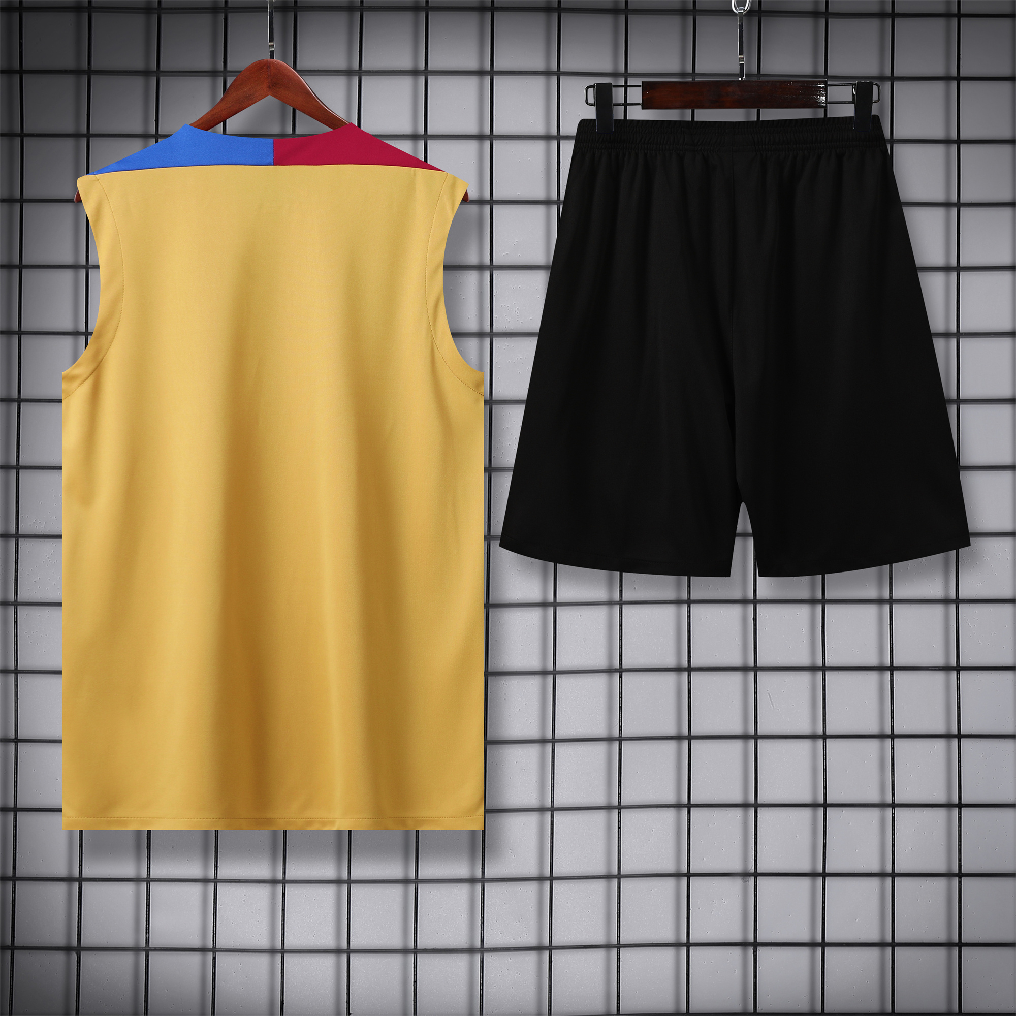 Barcelona 24-25 Training Vest Suit - Gold - JerseysGala