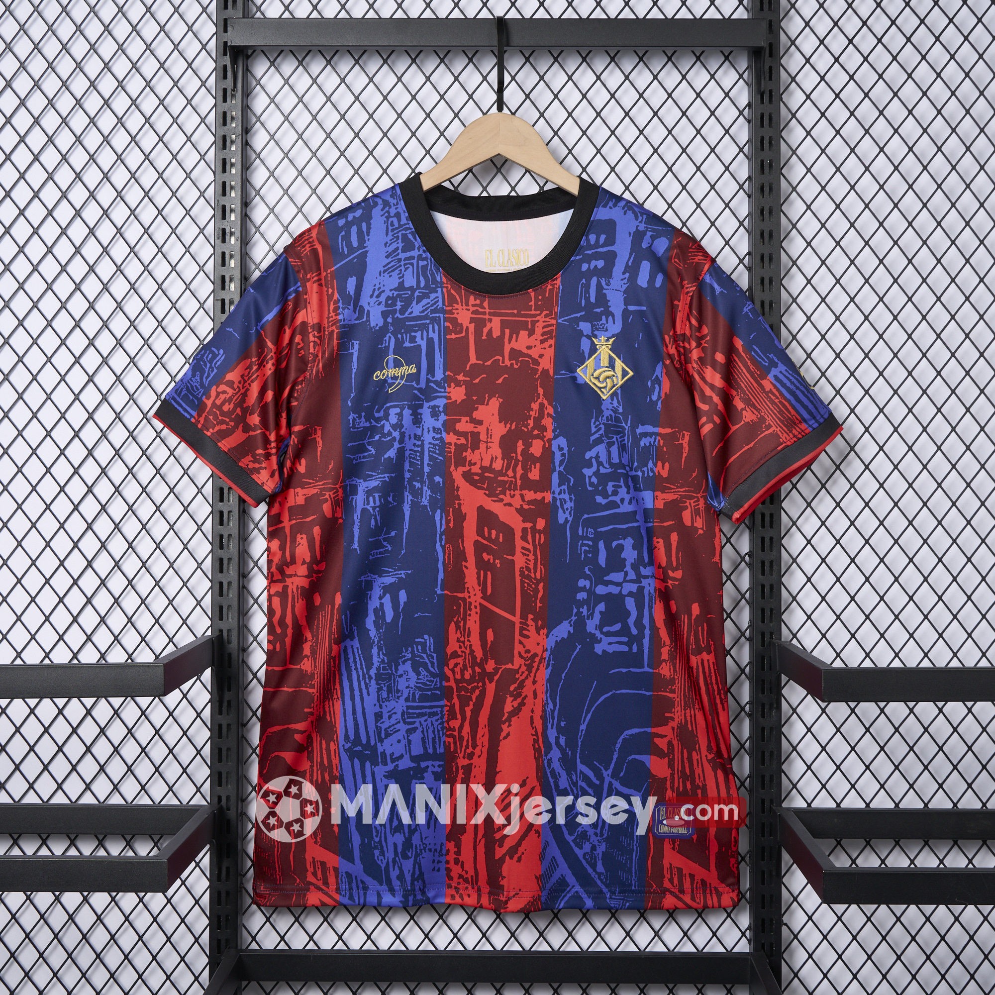 Barcelona 2024-25 COMMA Messi Jersey - Fans Version - JerseysGala