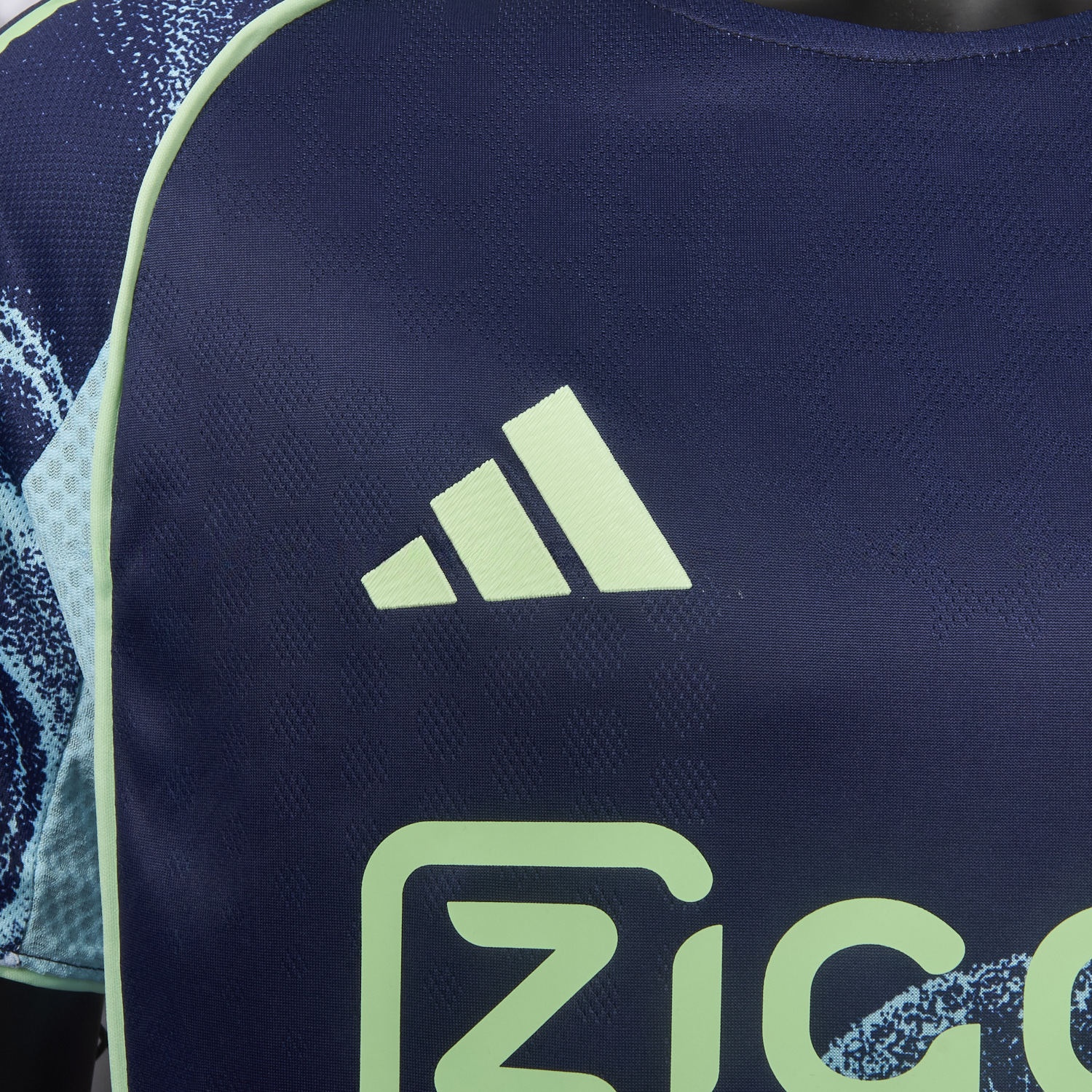 Ajax 25-26 Away Deep Blue Jersey - Player Version - JerseysGala