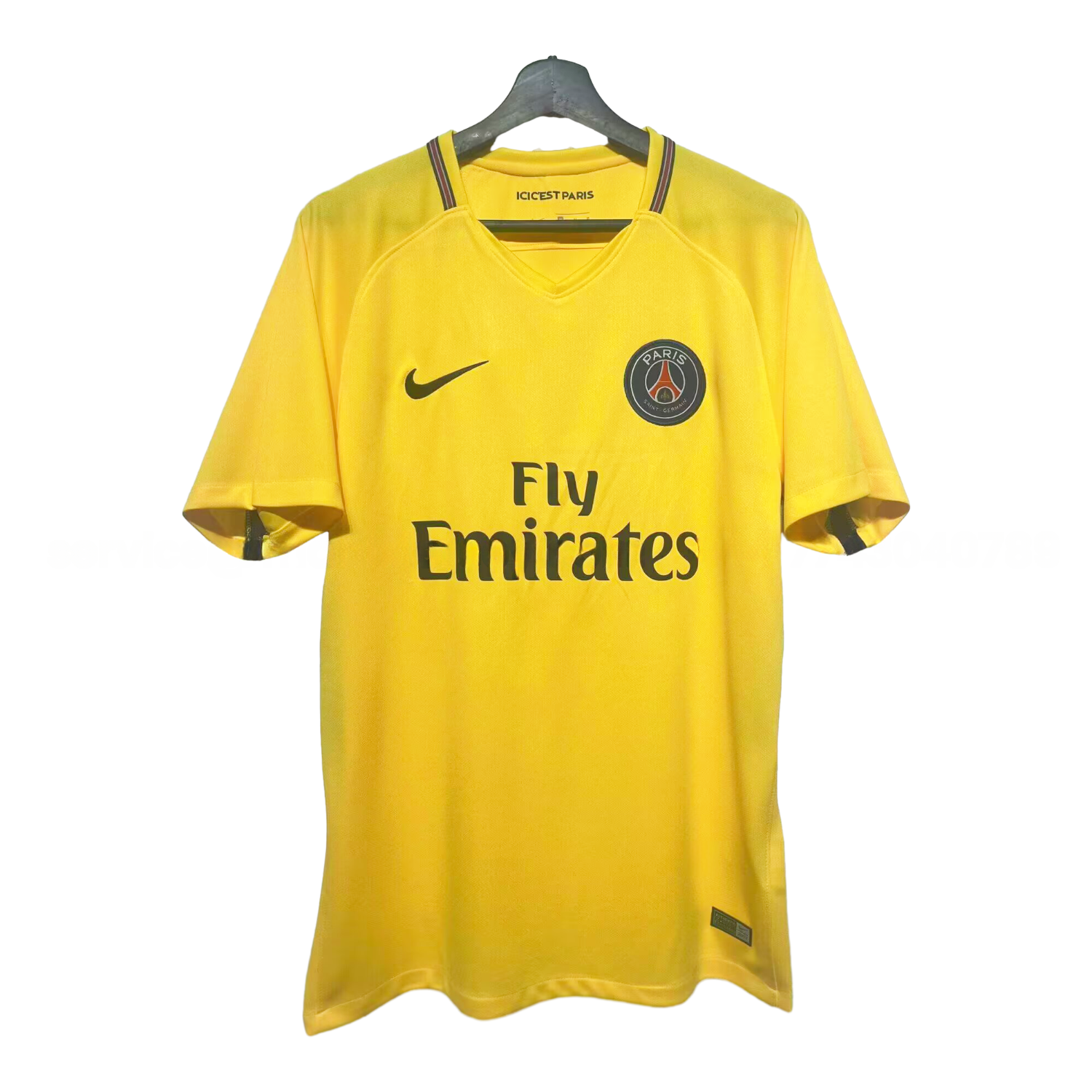 Retro Paris Saint-Germain PSG 2017-18 Away Jersey - JerseysGala