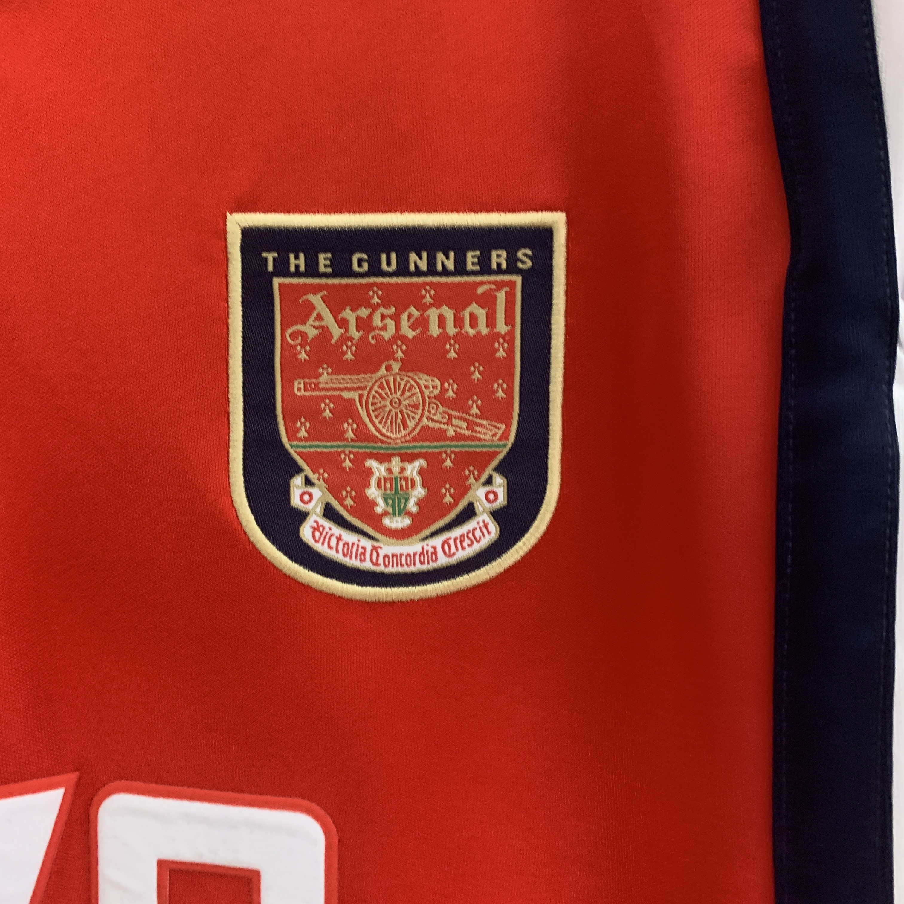 Retro Arsenal 98-99 Home Long Sleeve Jersey - JerseysGala
