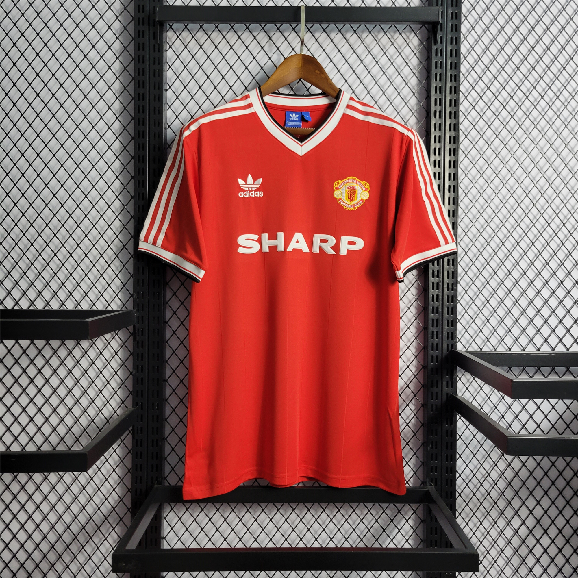 Retro Manchester United 83-84 Home Stadium Jersey - JerseysGala