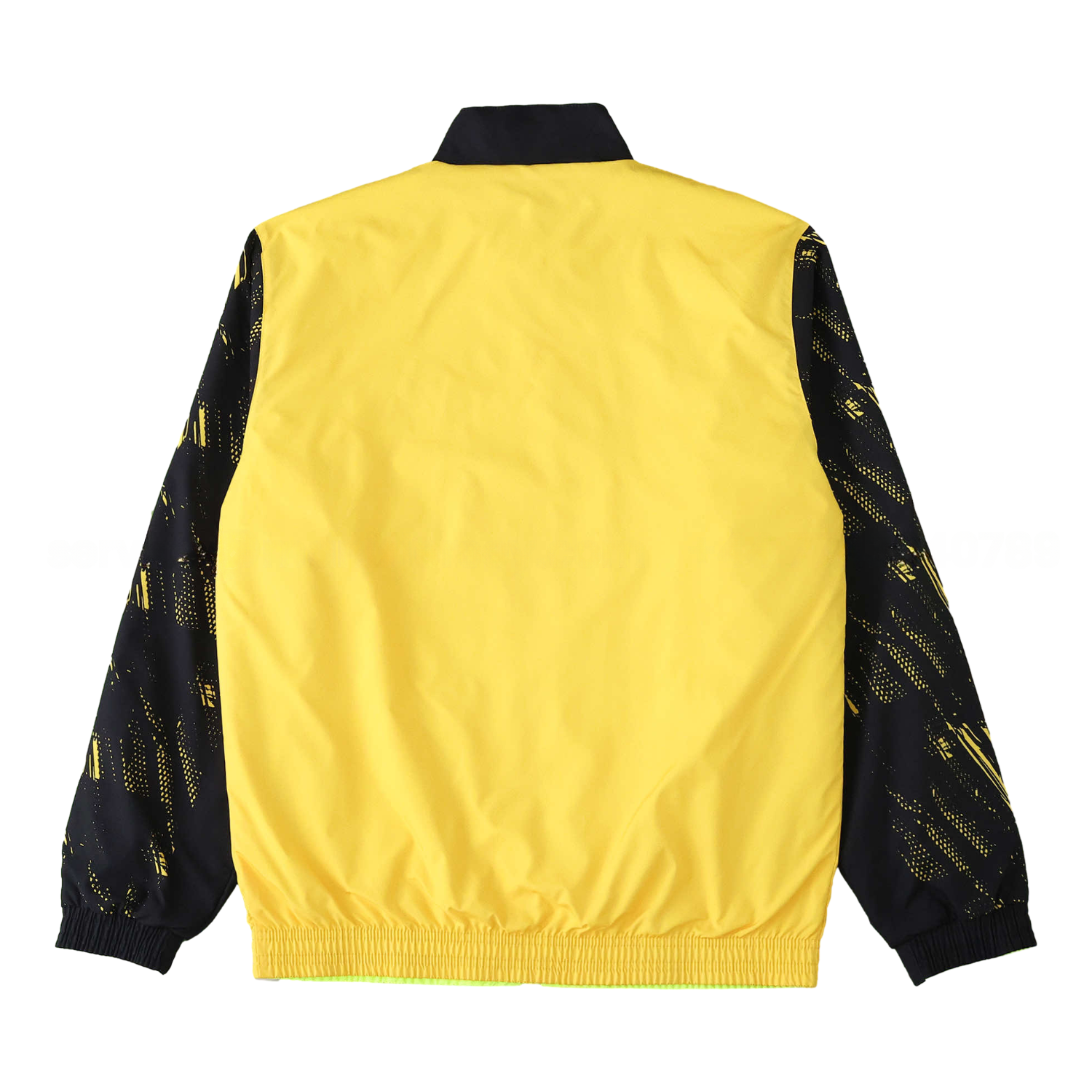 Dortmund 25-26 Double Sided Reversible Windbreaker - Green & Yellow - JerseysGala
