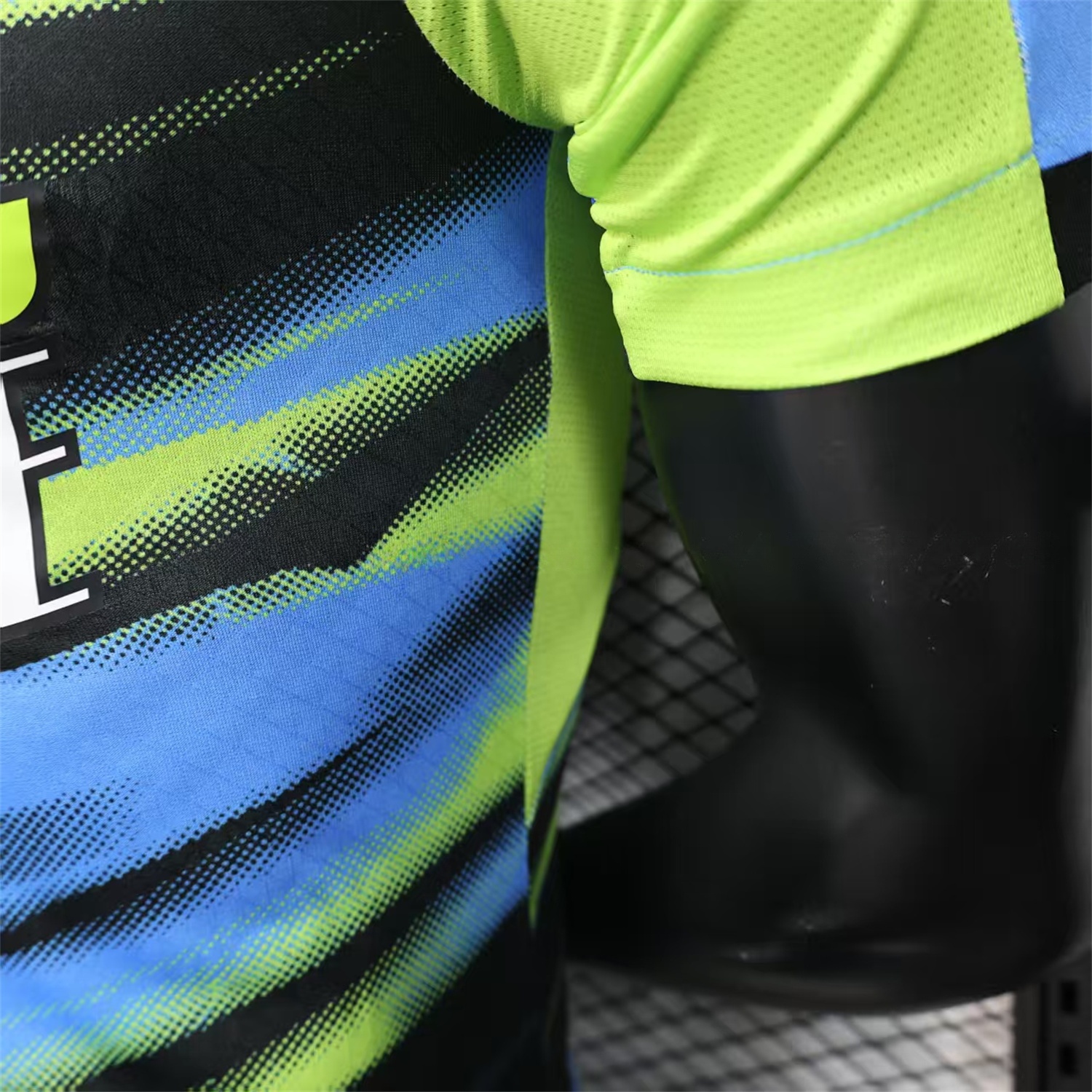 Marseille 25-26 Blue Green Gradient Training Jersey - Player Version - JerseysGala