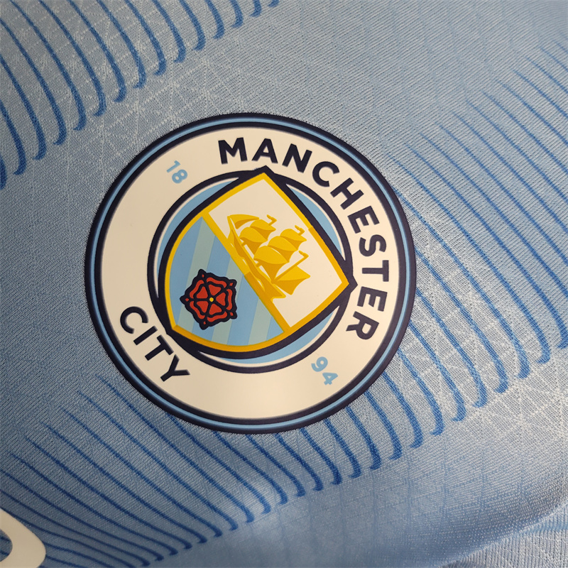 Manchester City 23-24 Home Jersey - Player Version - JerseysGala