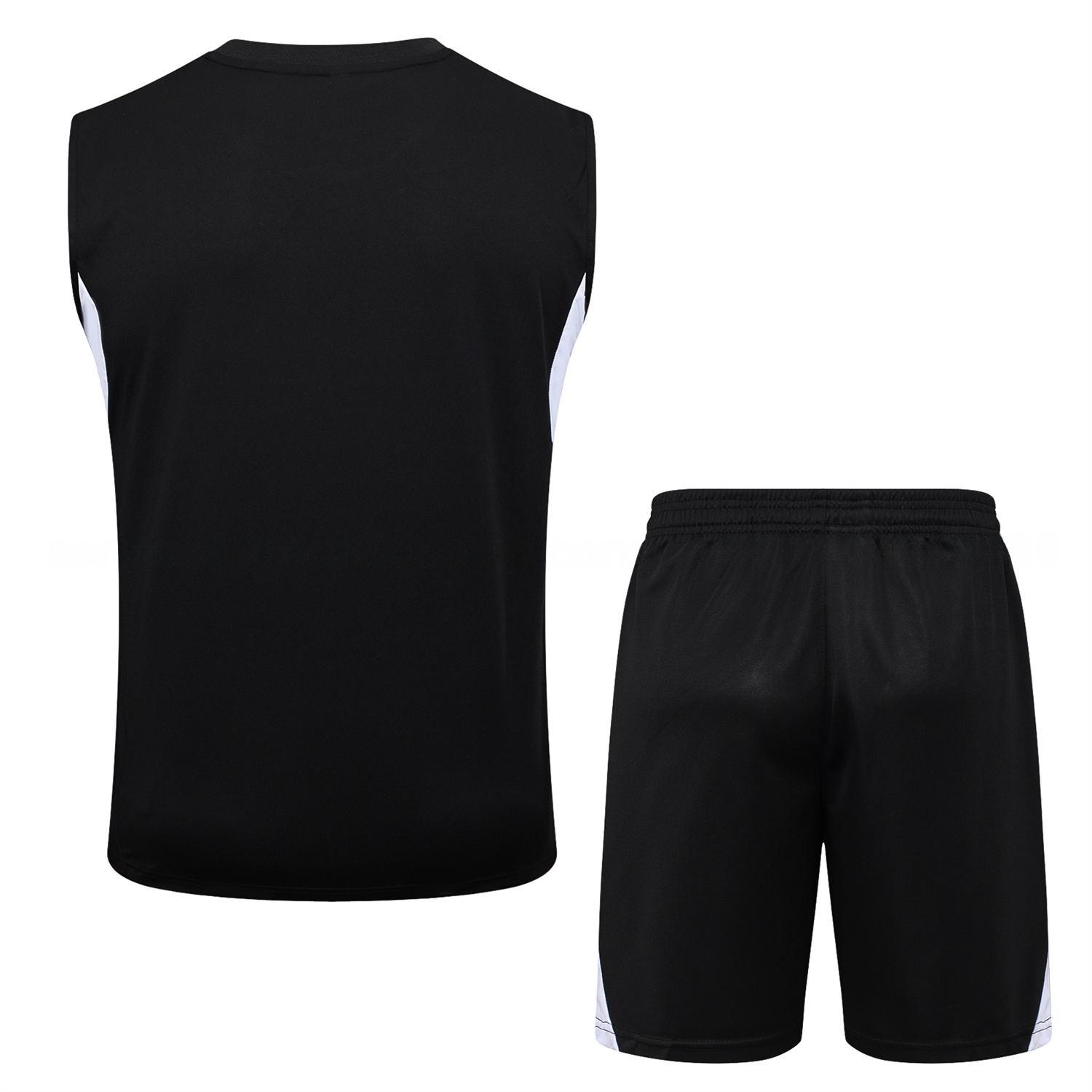 Liver.pool 25-26 Vest Training Set - Black Vest & Black Shorts - JerseysGala