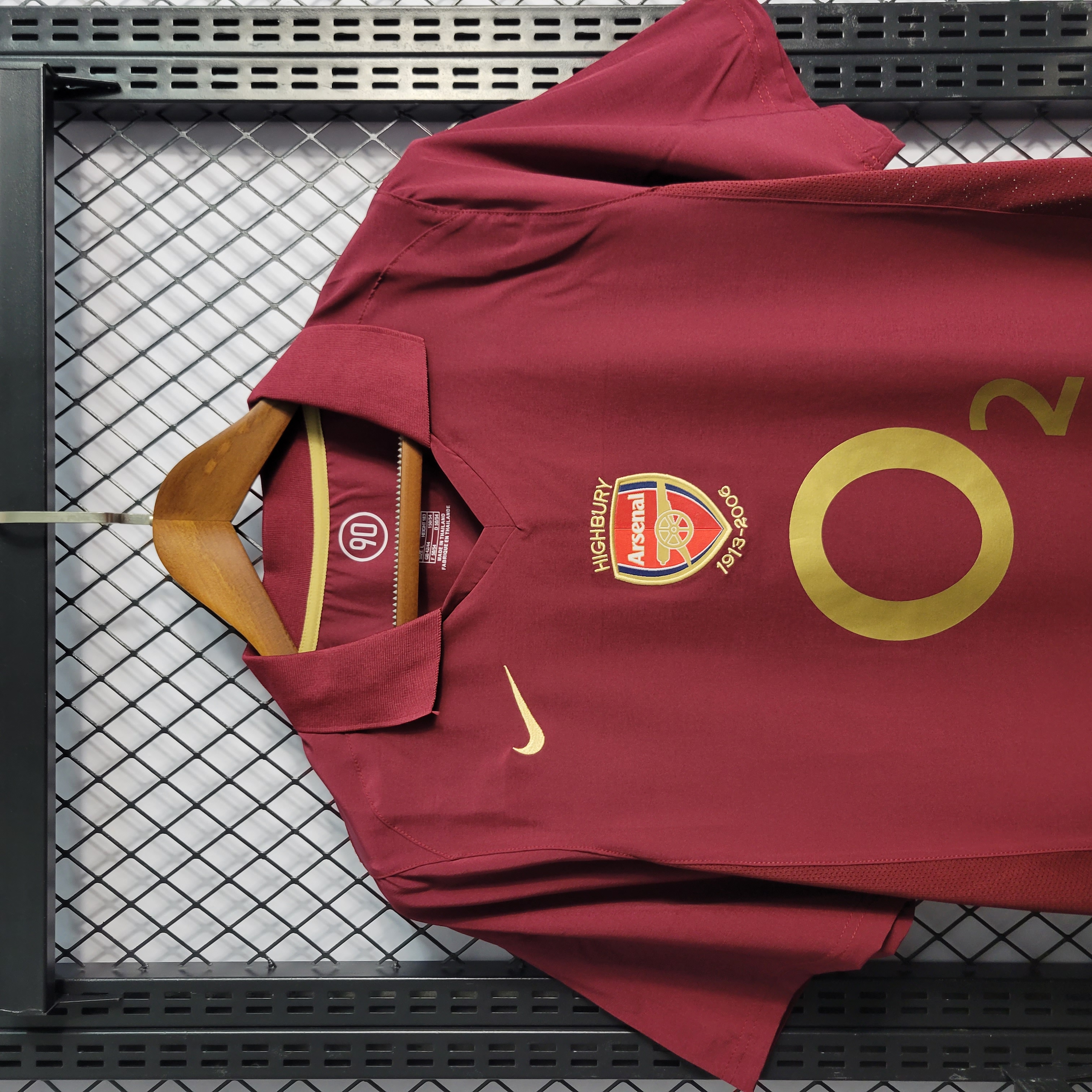 Retro Arsenal 05-06 Home Stadium Jersey - JerseysGala
