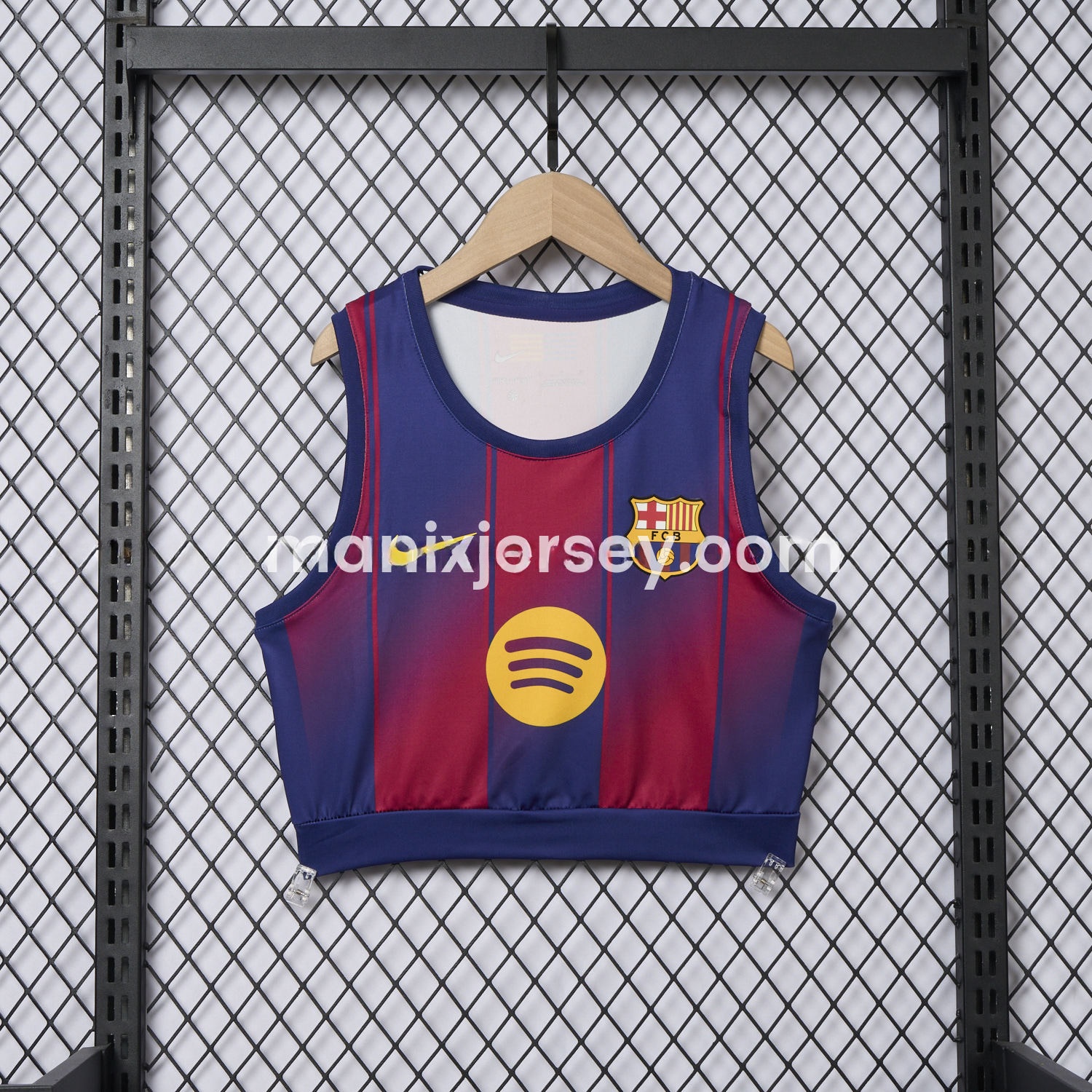 Women's Barcelona 25-26 Home Yoga Vest - JerseysGala