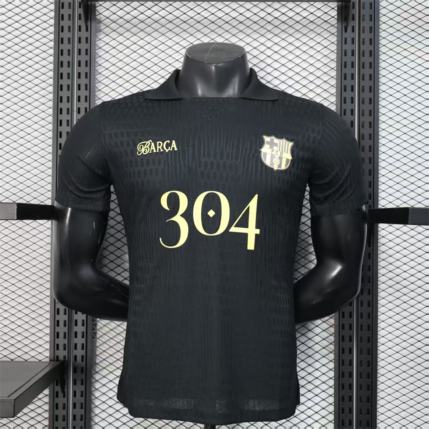 Barcelona 25-26 304 Black Special Jersey - Player Version - JerseysGala