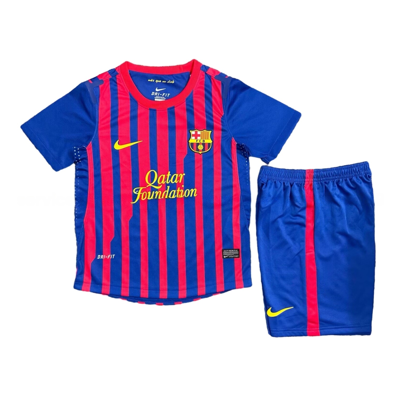 Retro Barcelona 2011-12 Home Kids Kit - JerseysGala