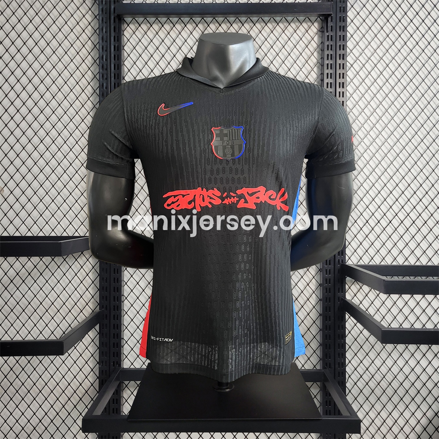 Barcelona x Travis Scott New 24-25 Away Jersey - Player Version - JerseysGala