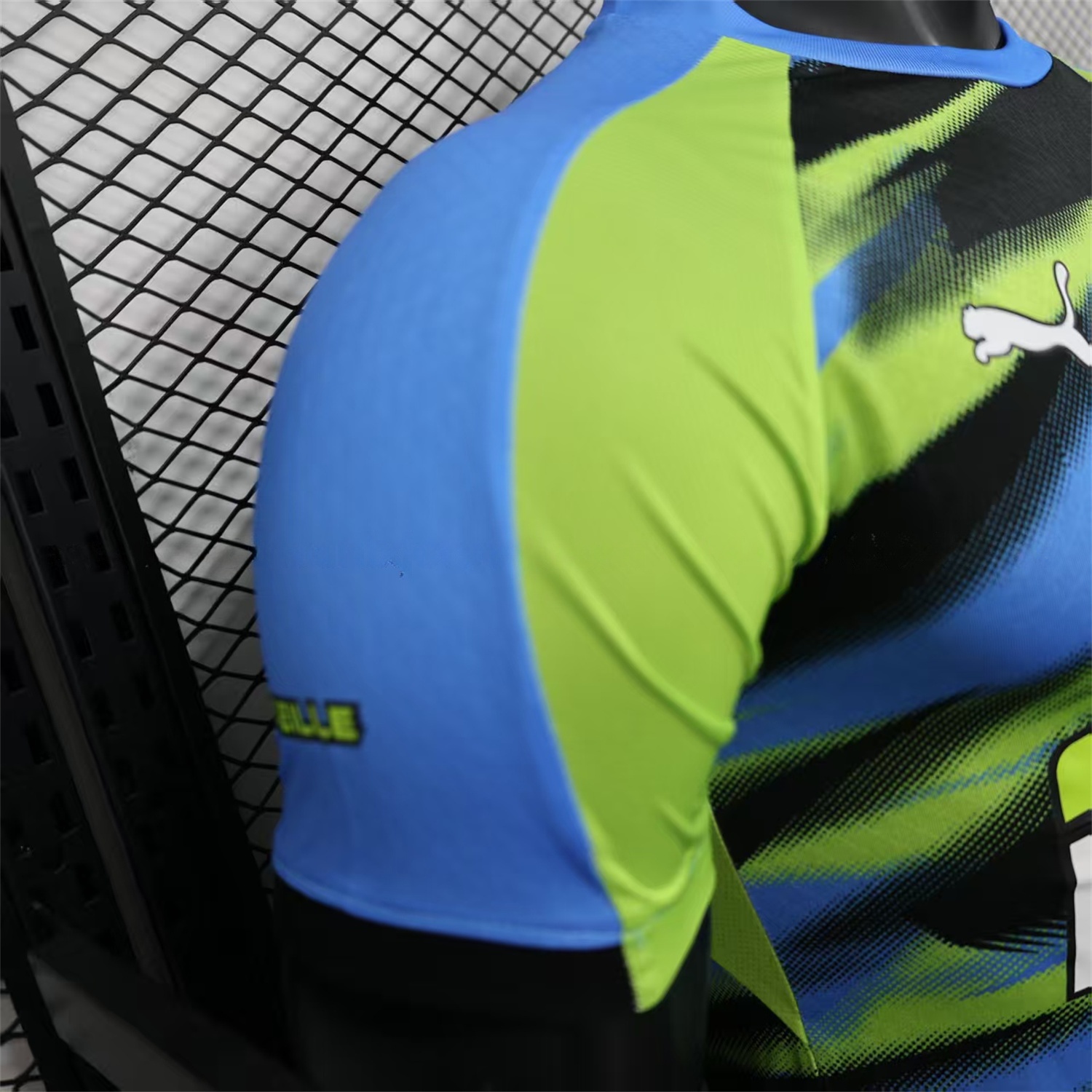 Marseille 25-26 Blue Green Gradient Training Jersey - Player Version - JerseysGala