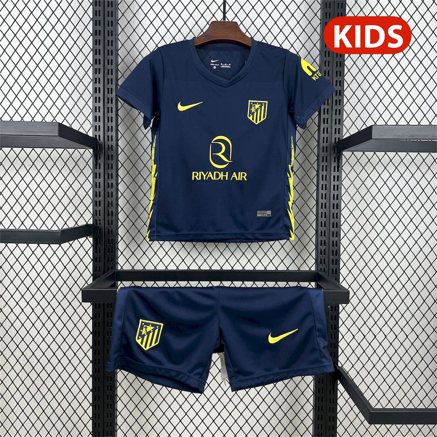 Atletico Madrid 25-26 Away Kids Kit - JerseysGala