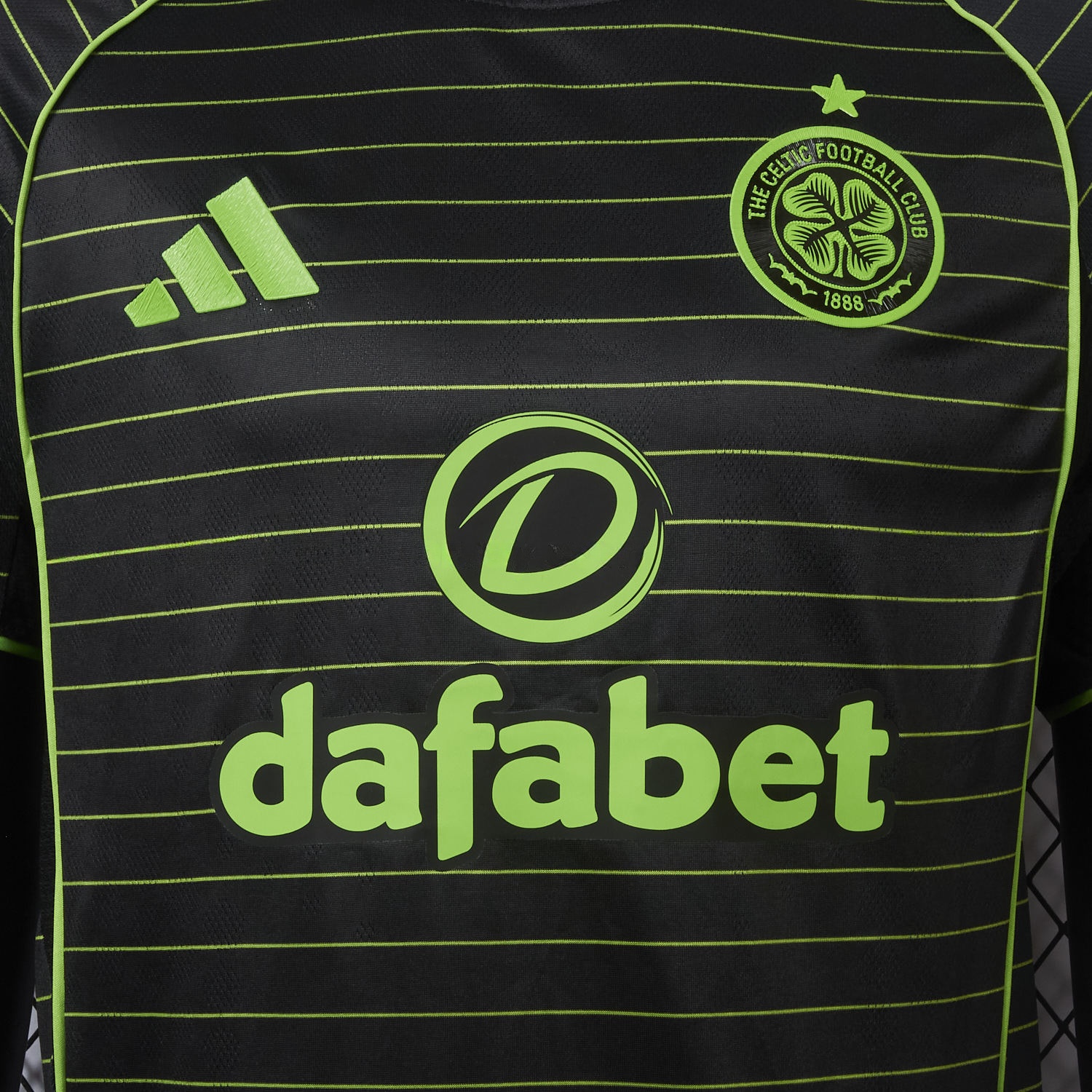Celtic 25-26 Away Black Jersey - Player Version - JerseysGala