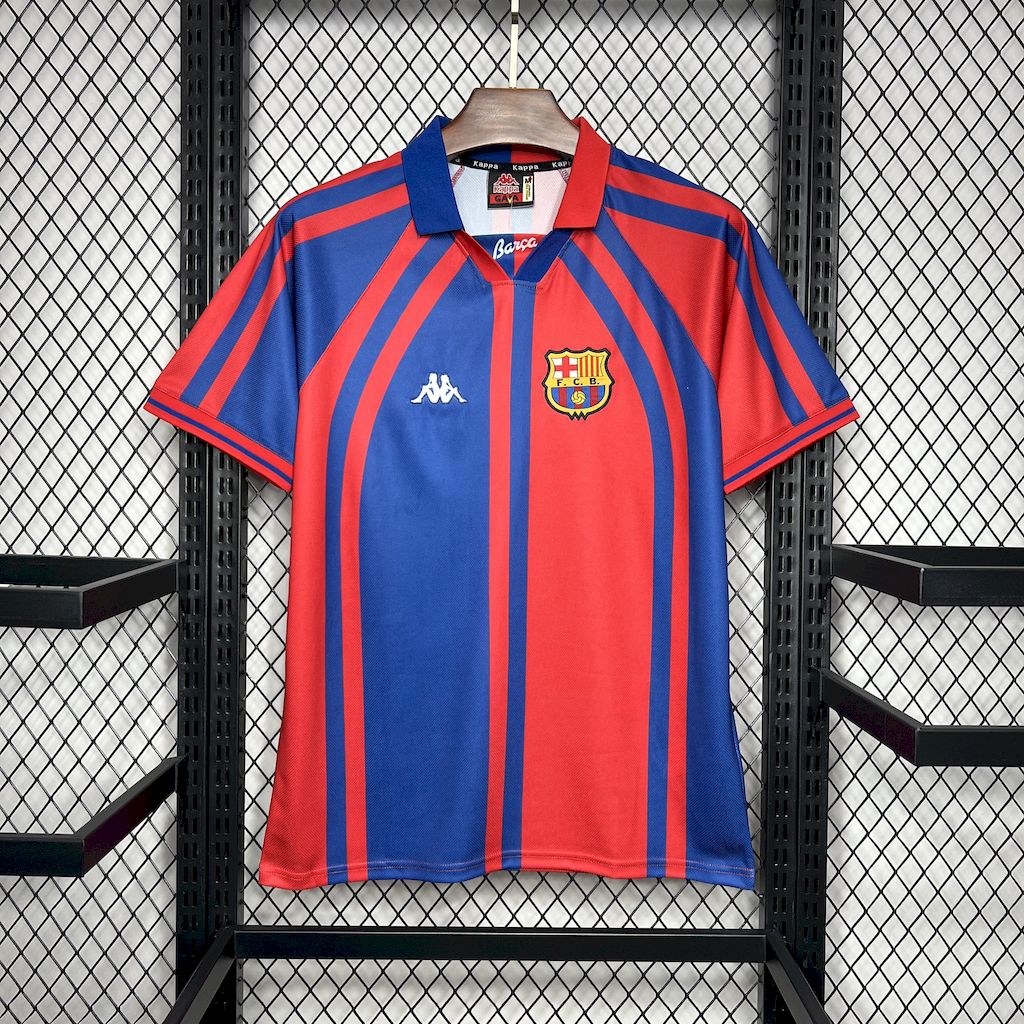 Retro Barcelona 1997-98 European Home Jersey - JerseysGala