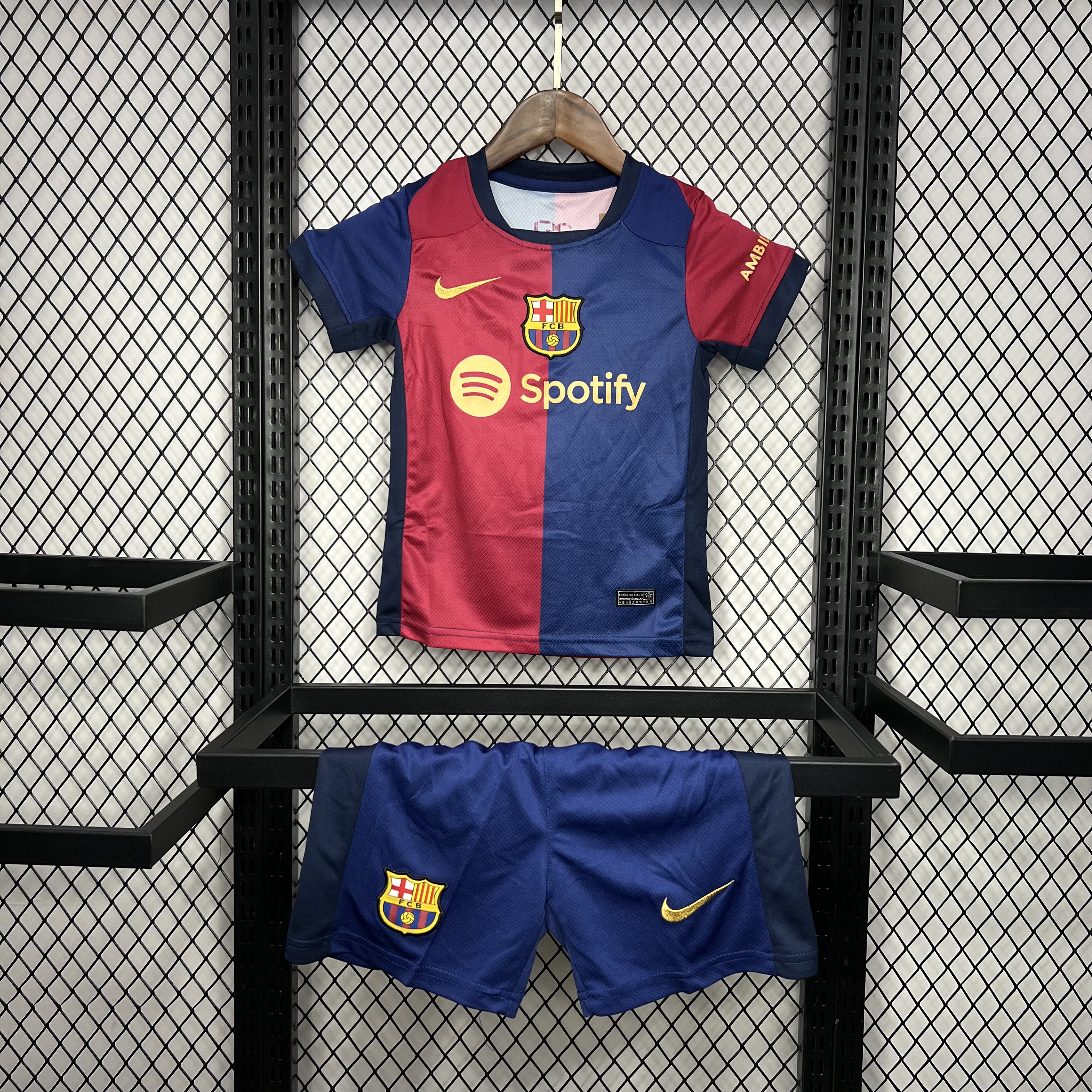 Barcelona 24-25 Home Stadium Kids Kit - JerseysGala