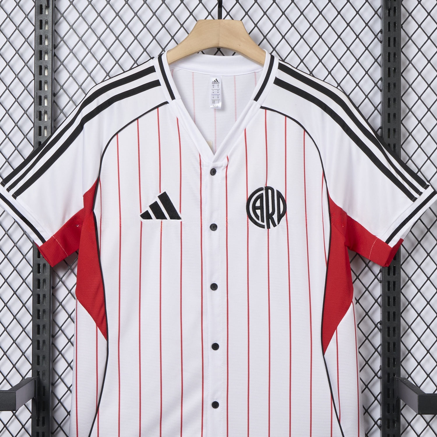 River Plate 25-26 White Baseball Jersey - JerseysGala