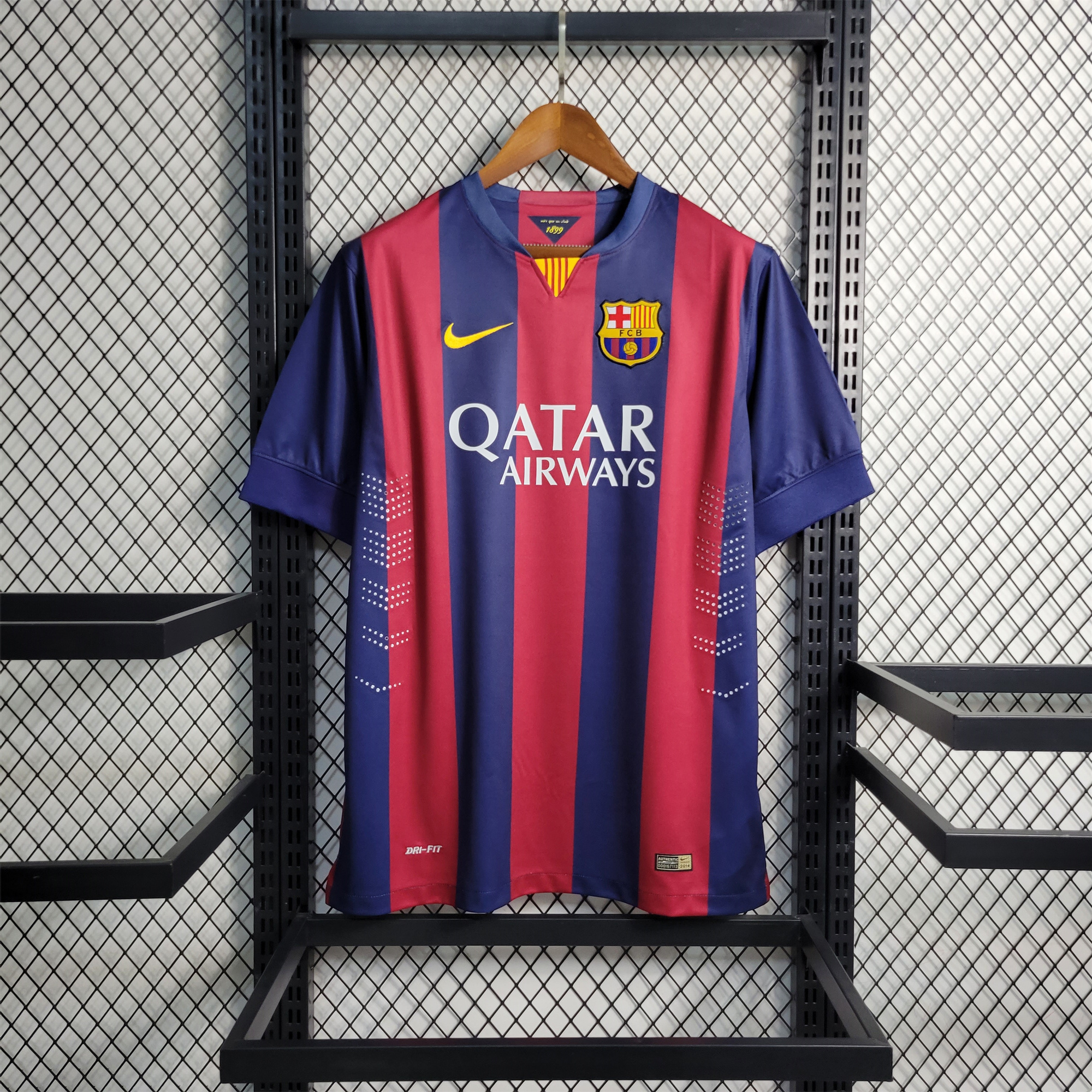 Retro Barcelona 14-15 Home Stadium Jersey - JerseysGala