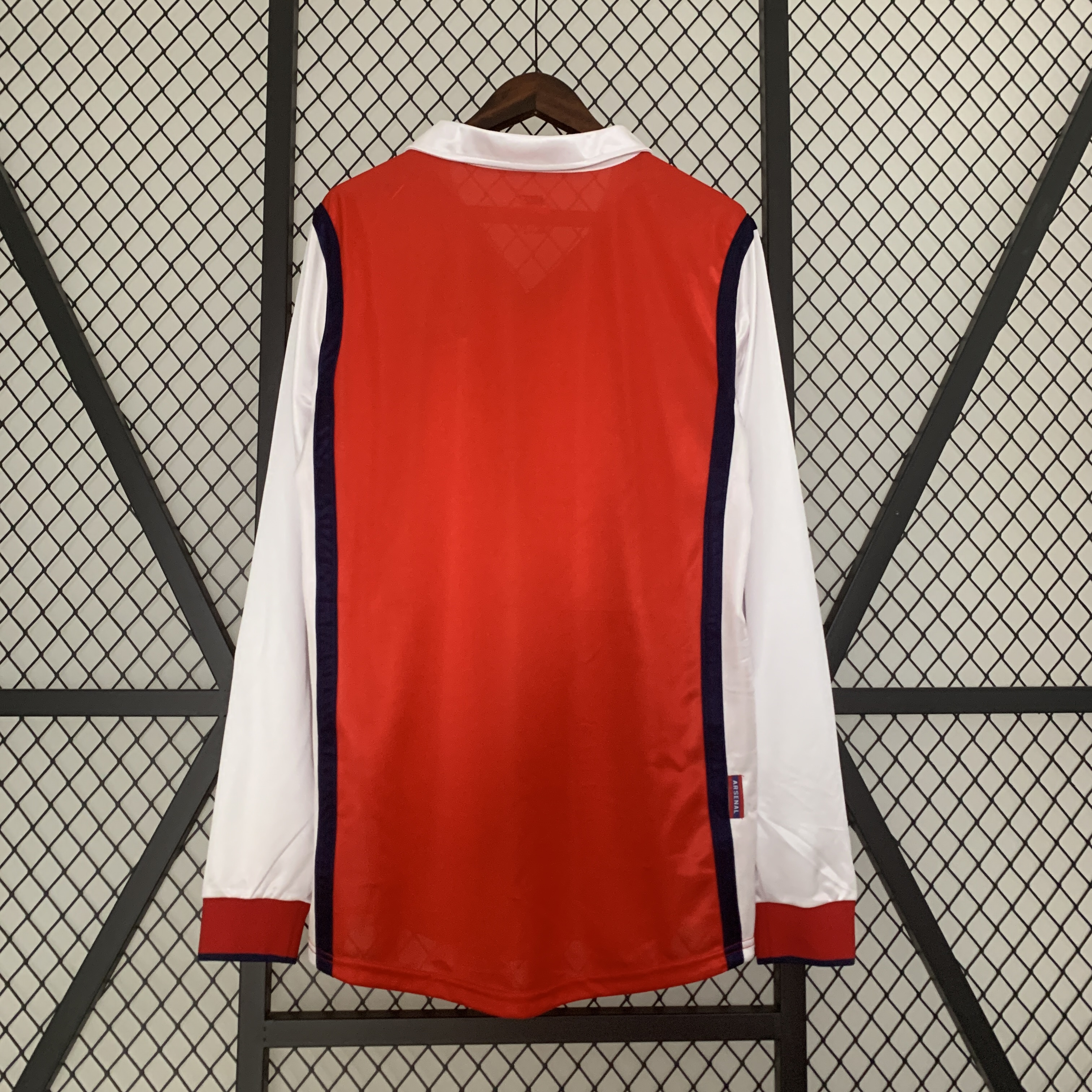 Retro Arsenal 98-99 Home Long Sleeve Jersey - JerseysGala
