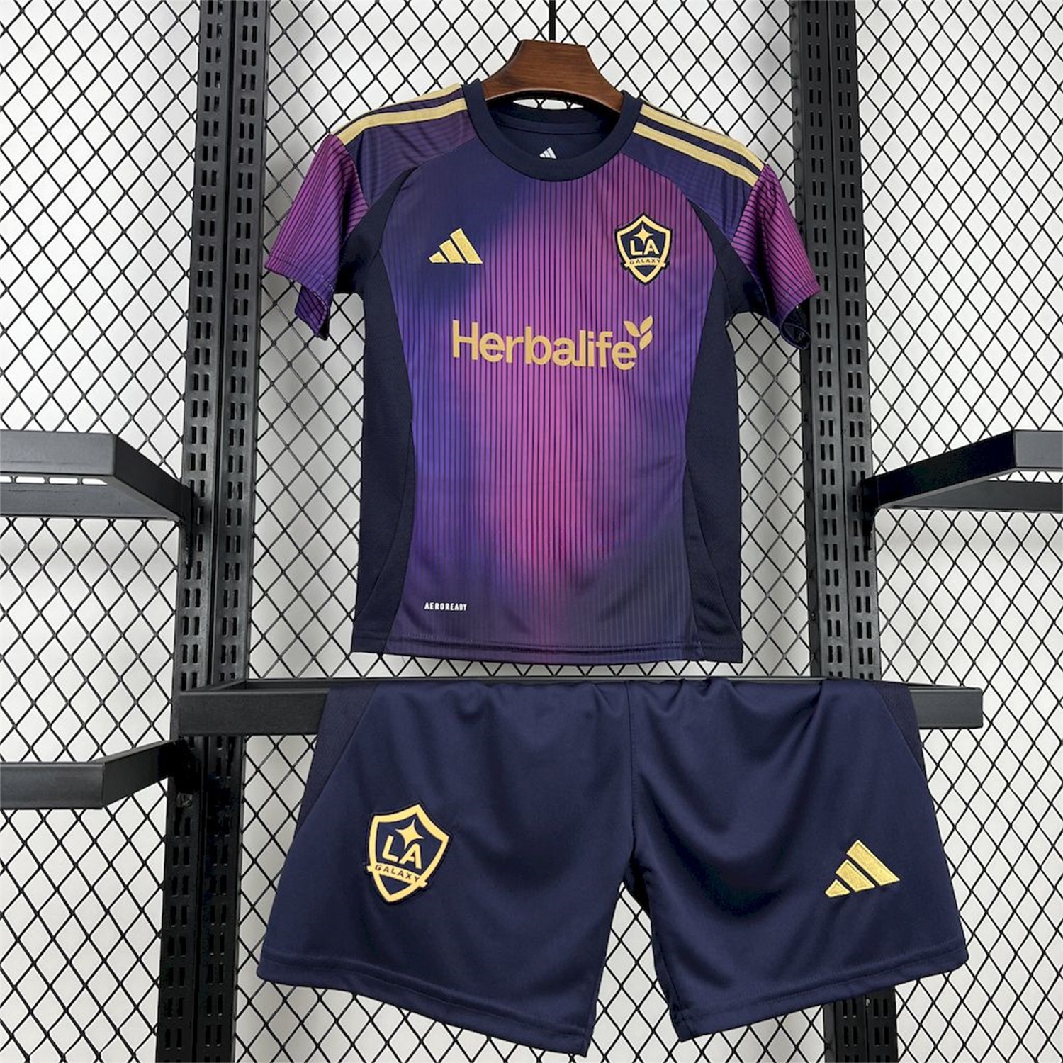 LA Galaxy 2025 Away Kids Kit - JerseysGala