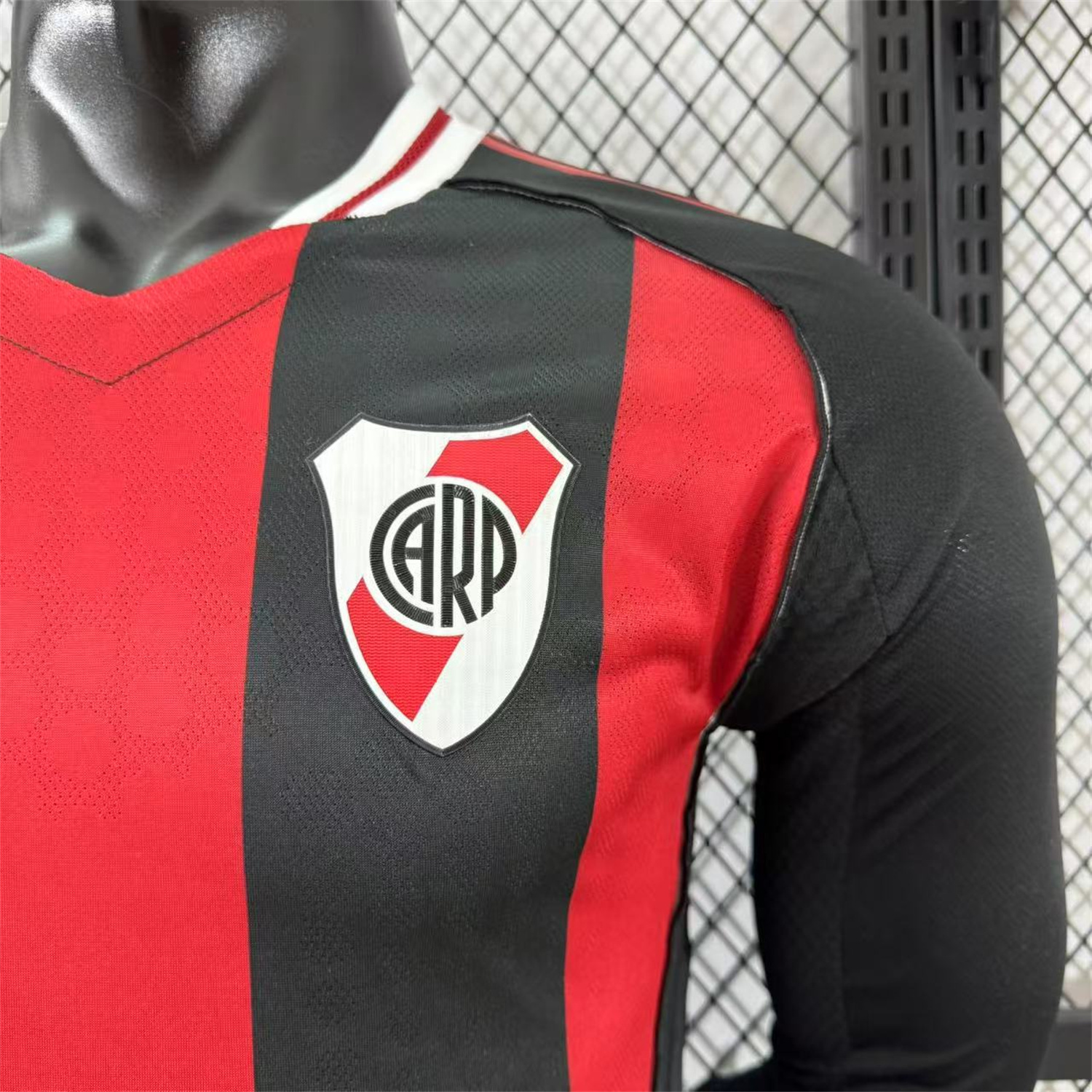 River Plate 25-26 Away Unsponsored Long Sleeves Jersey - Player Version - JerseysGala