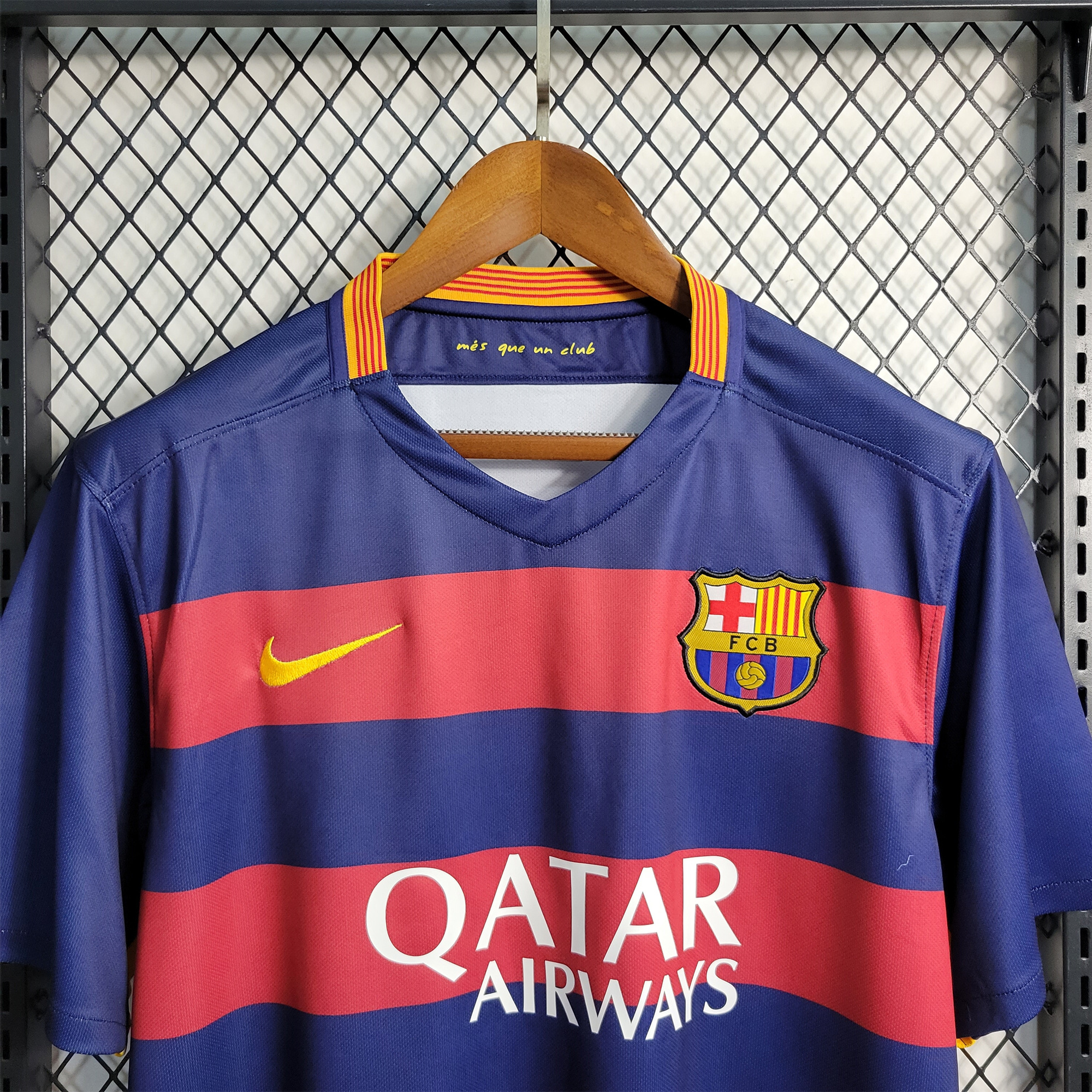 Retro Barcelona 15-16 Home Stadium Jersey - JerseysGala