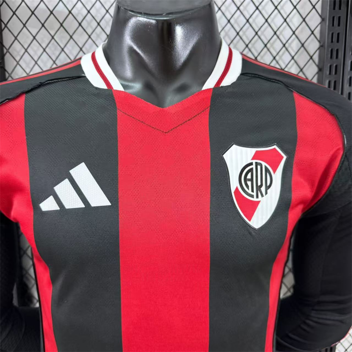 River Plate 25-26 Away Unsponsored Long Sleeves Jersey - Player Version - JerseysGala
