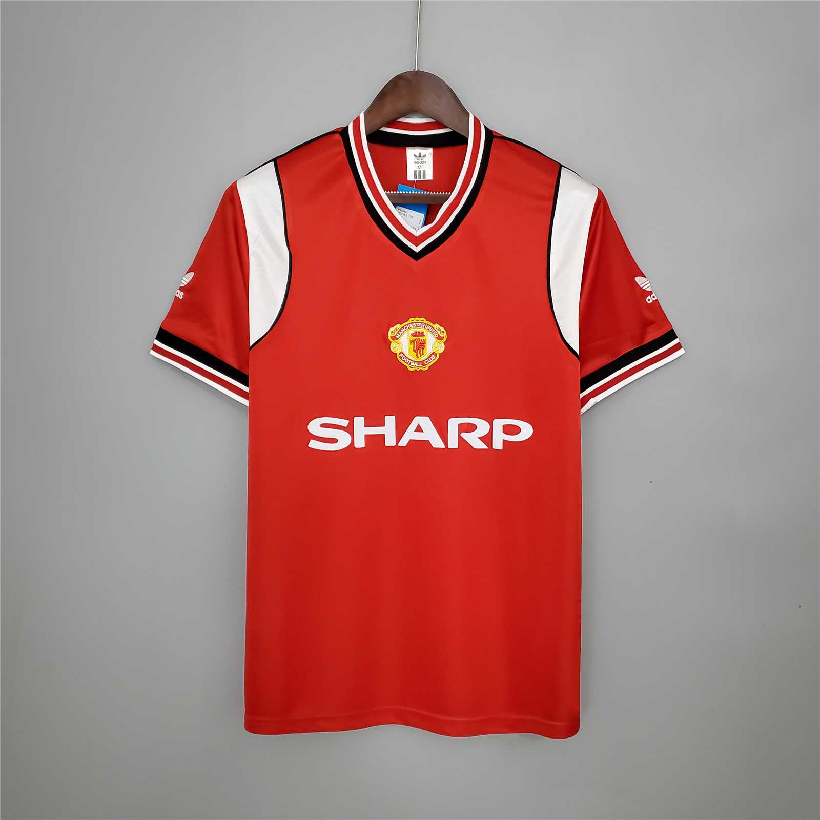 Retro Manchester United 85-86 Home Stadium Jersey - JerseysGala