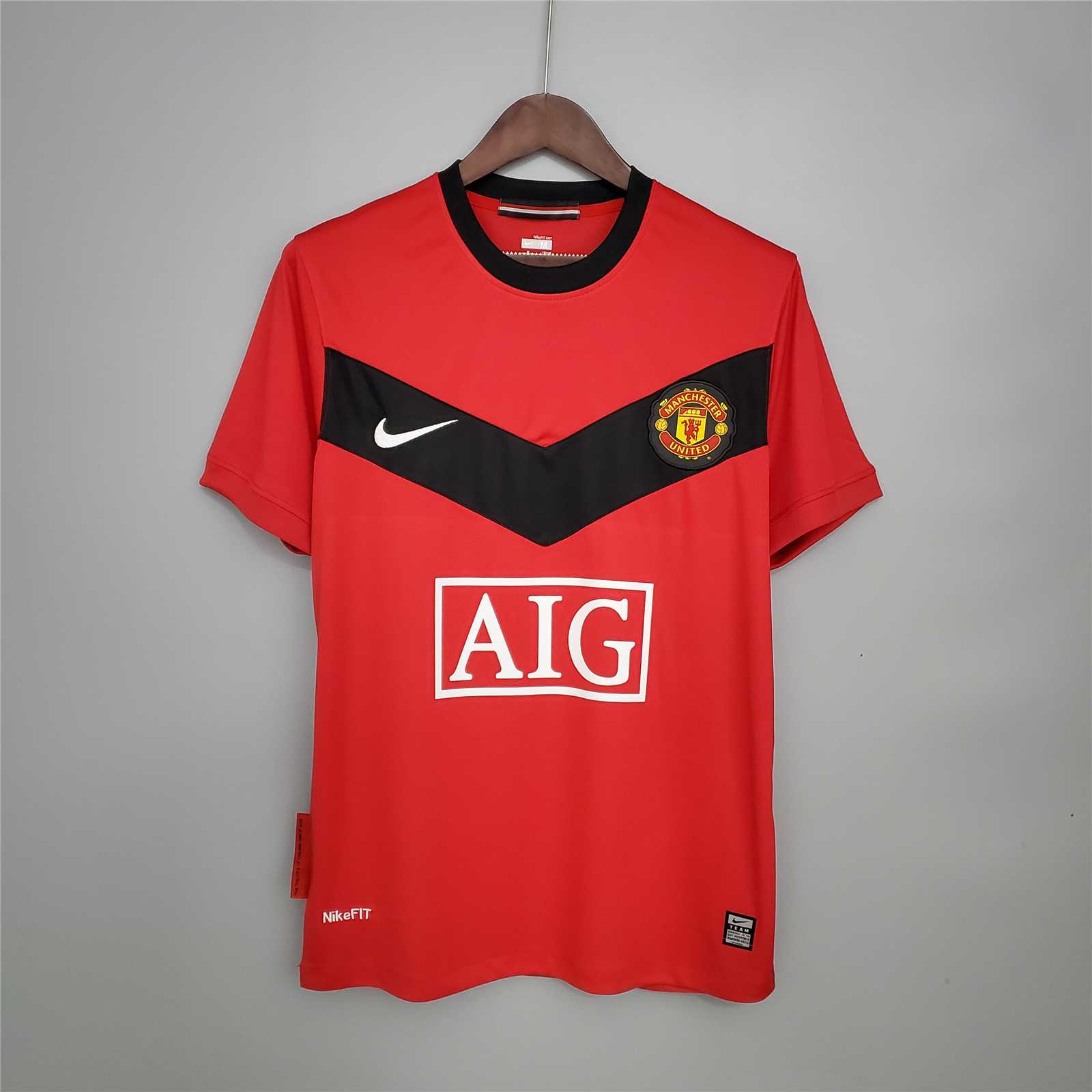 Retro Manchester United 09-10 Home Stadium Jersey - JerseysGala