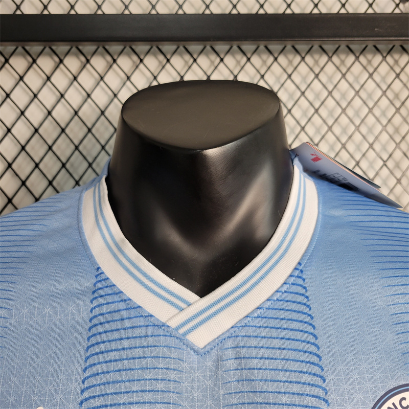 Manchester City 23-24 Home Jersey - Player Version - JerseysGala