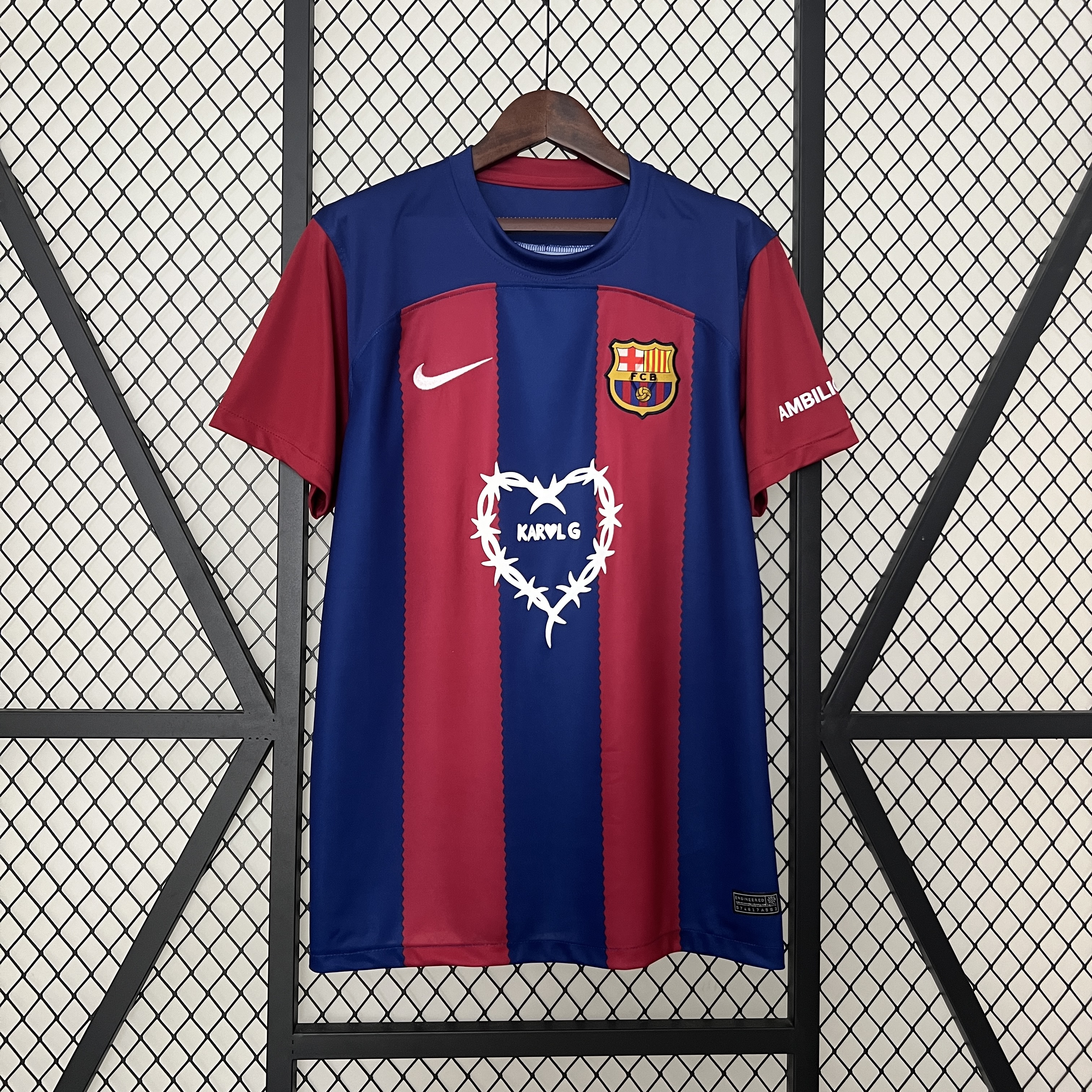 Barcelona X Karol G 2024 Special Edition Jersey - Fans Version - JerseysGala