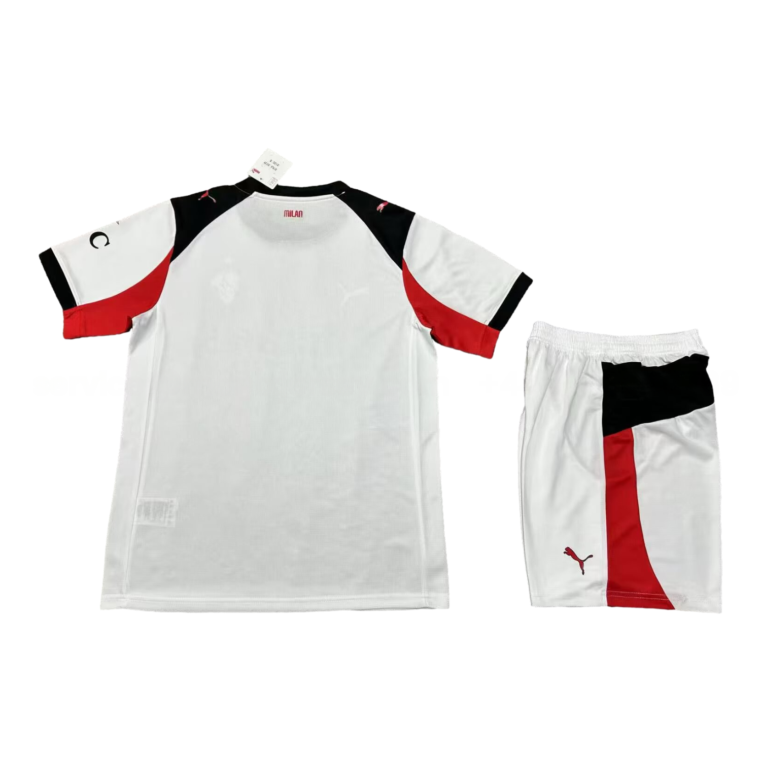 AC Milan 25-26 Away Men's Adult Jersey Set - Fans Version - JerseysGala