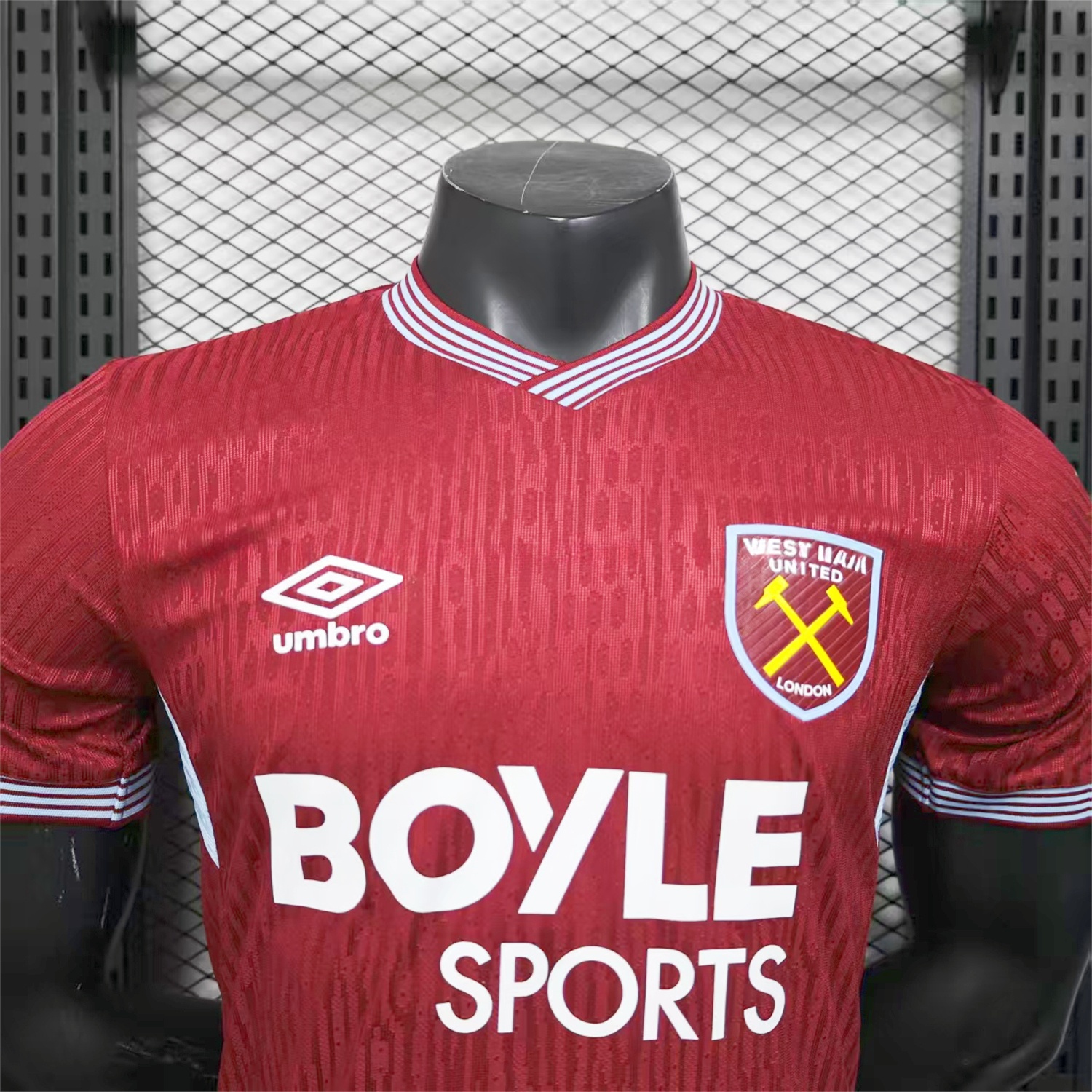 West Ham United 25-26 Home Jersey - Player Version - JerseysGala