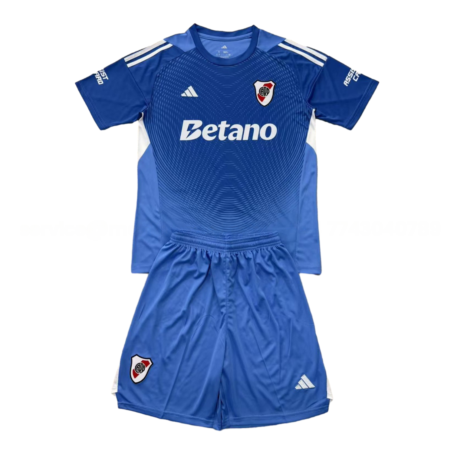 River Plate 25-26 Blue Goalkeeper Men's Adult Jersey Set - Fans Version - JerseysGala