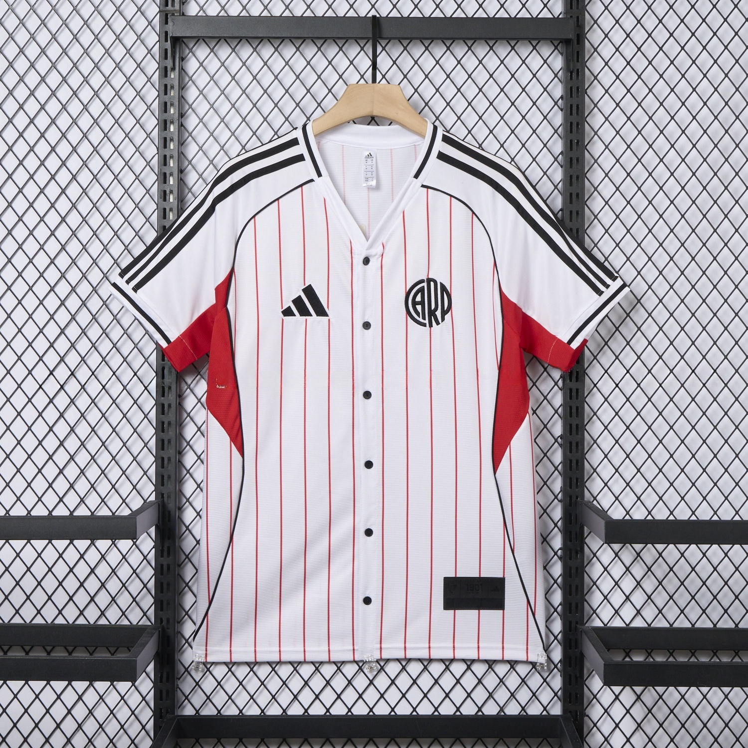 River Plate 25-26 White Baseball Jersey - JerseysGala