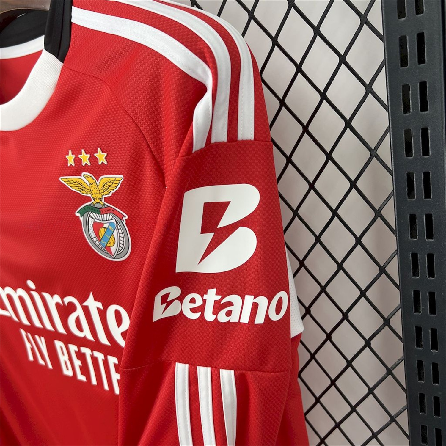 Benfica 25-26 Home Long Sleeves Jersey - Fans Version - JerseysGala