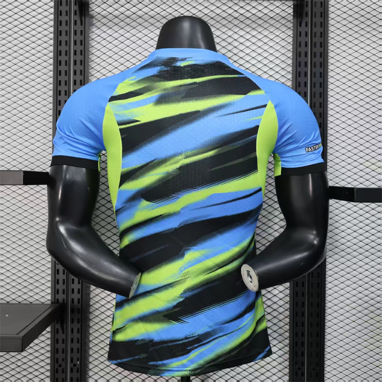Marseille 25-26 Blue Green Gradient Training Jersey - Player Version - JerseysGala