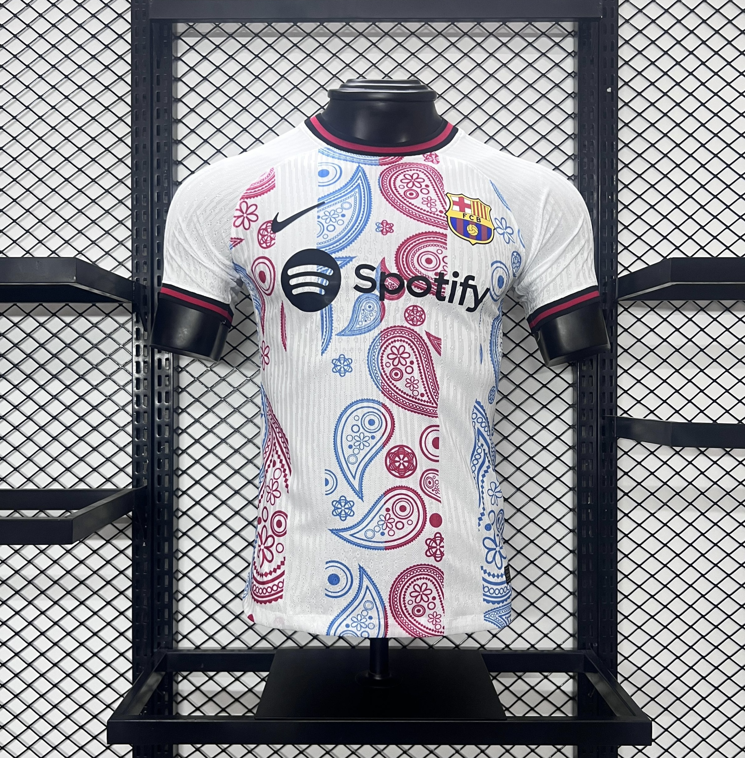 Barcelona 24-25 White Speical Jersey - Player Version - JerseysGala