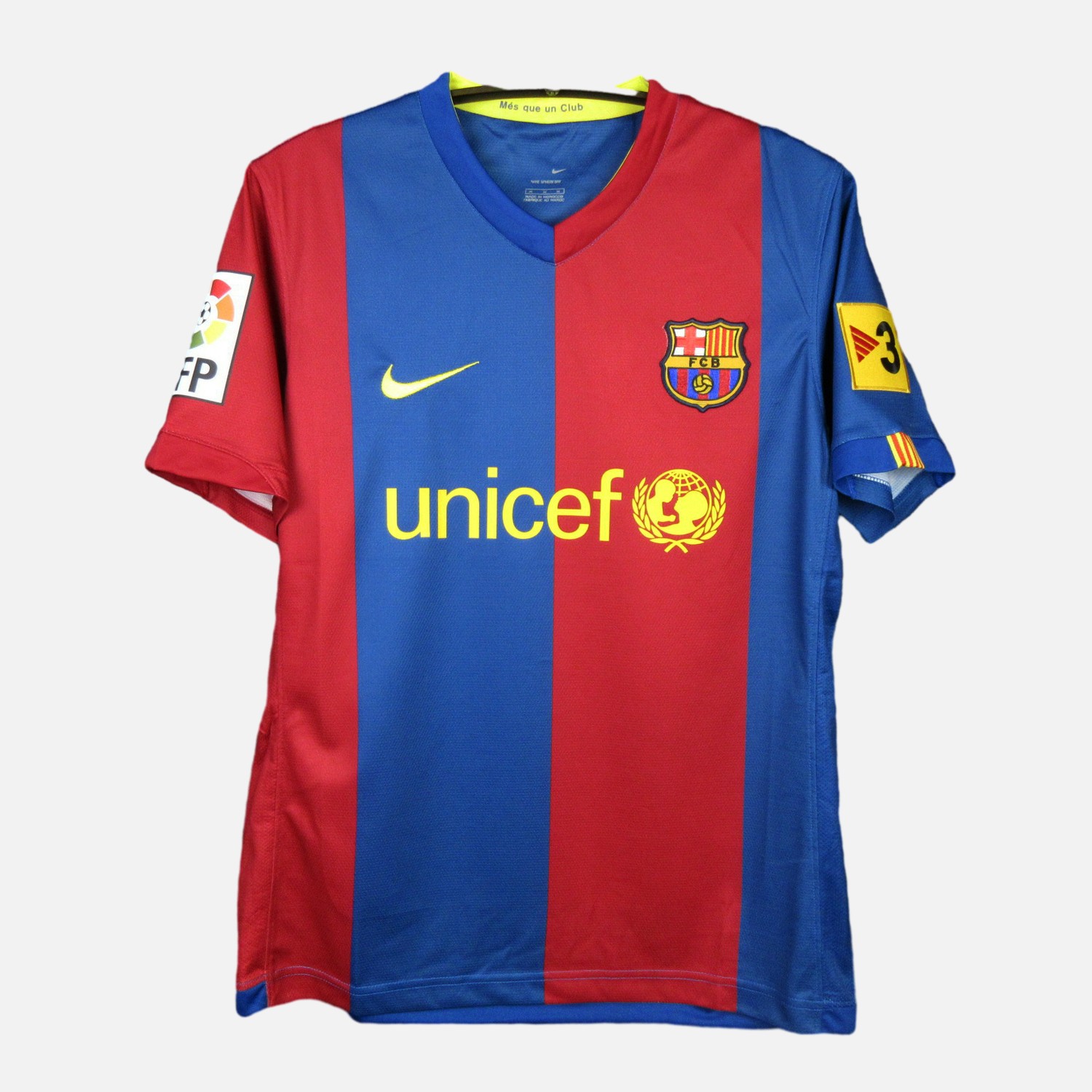 Retro Barcelona 06-07 Home Stadium Jersey - JerseysGala