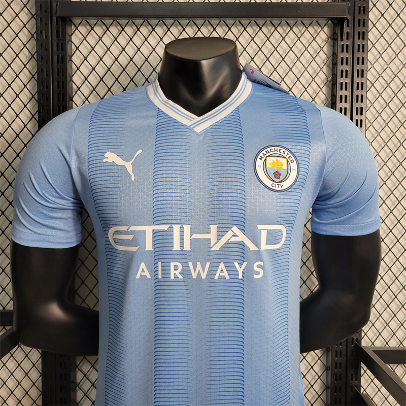 Manchester City 23-24 Home Jersey - Player Version - JerseysGala
