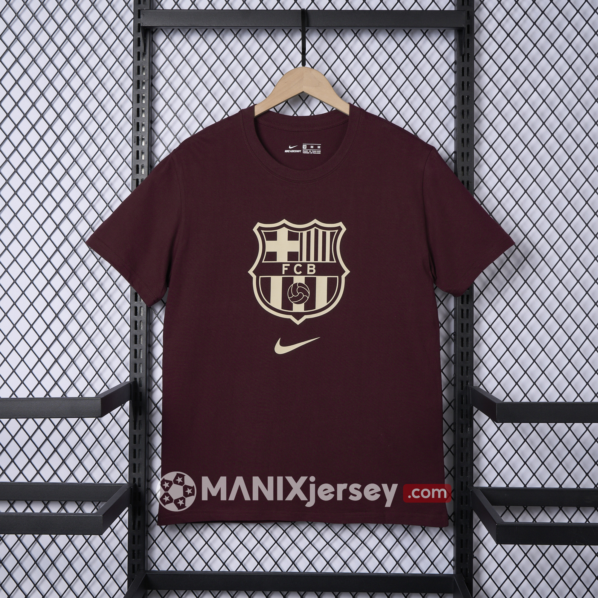 Barcelona 24-25 Red Big LOGO T-Shirt - JerseysGala