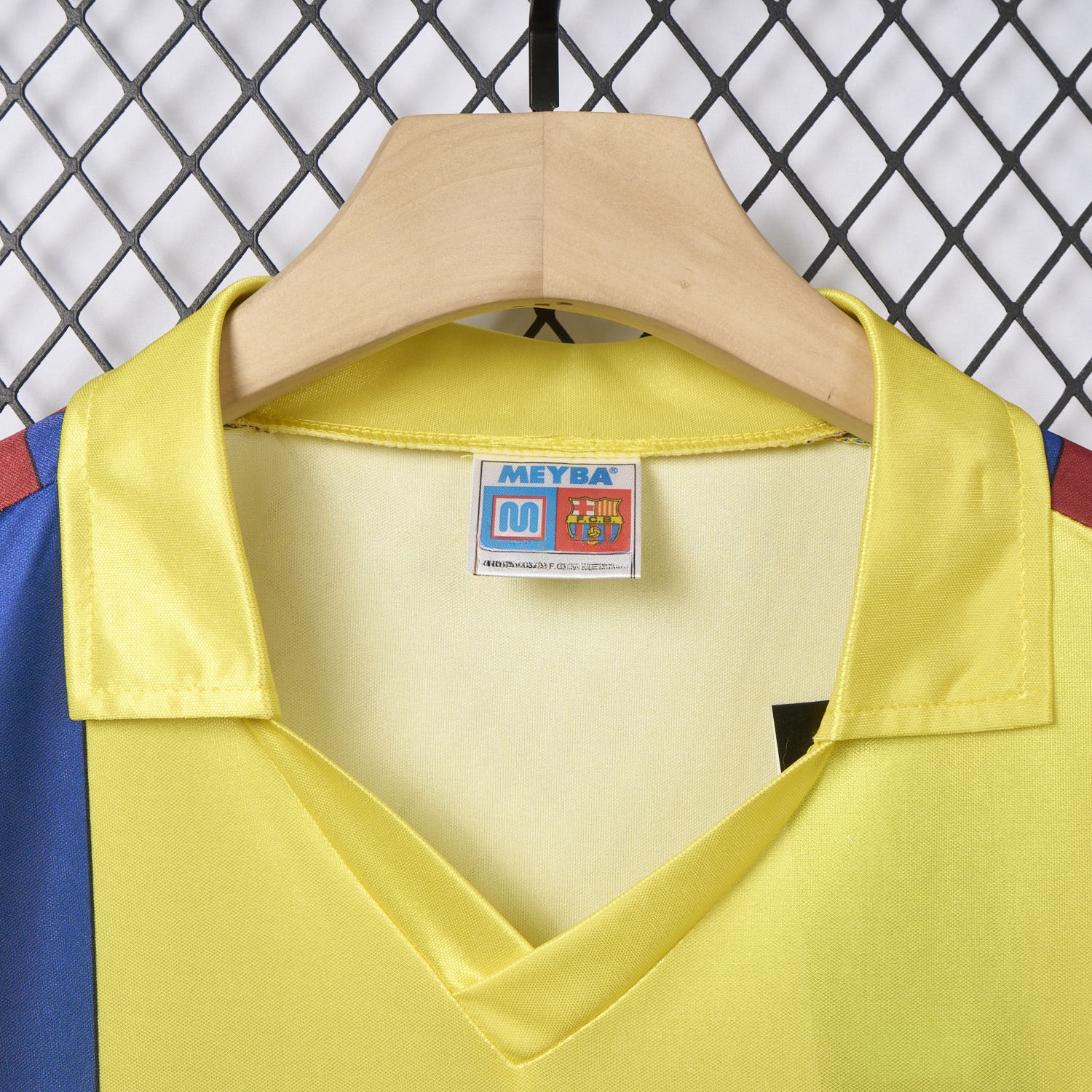 Retro Barcelona 1982-84 Away Yellow Jersey - JerseysGala