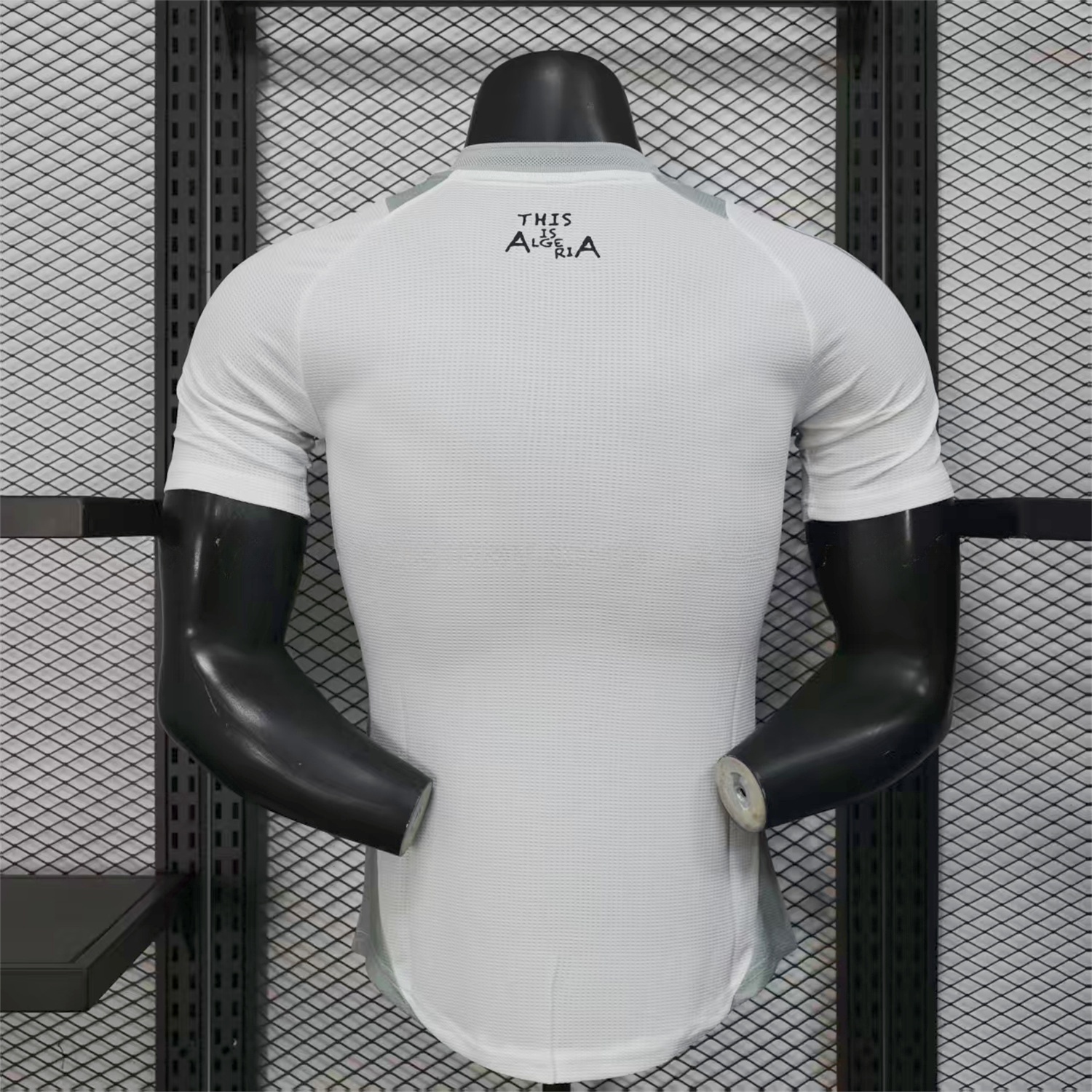 Algeria 25-26 Grey Plant White Special Jersey - Player Version - JerseysGala