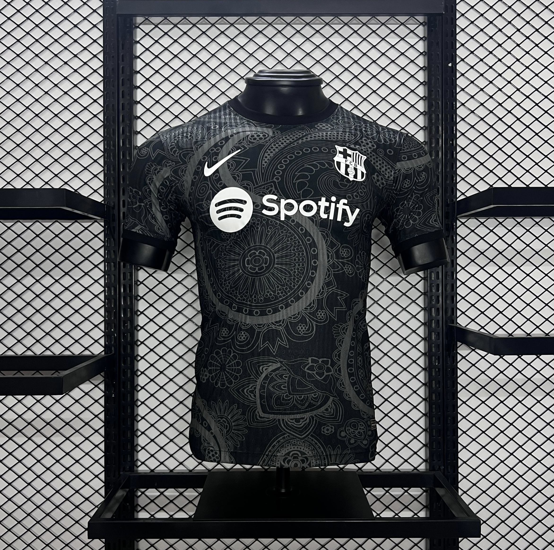 Barcelona 24-25 Black Speical Jersey - Player Version - JerseysGala