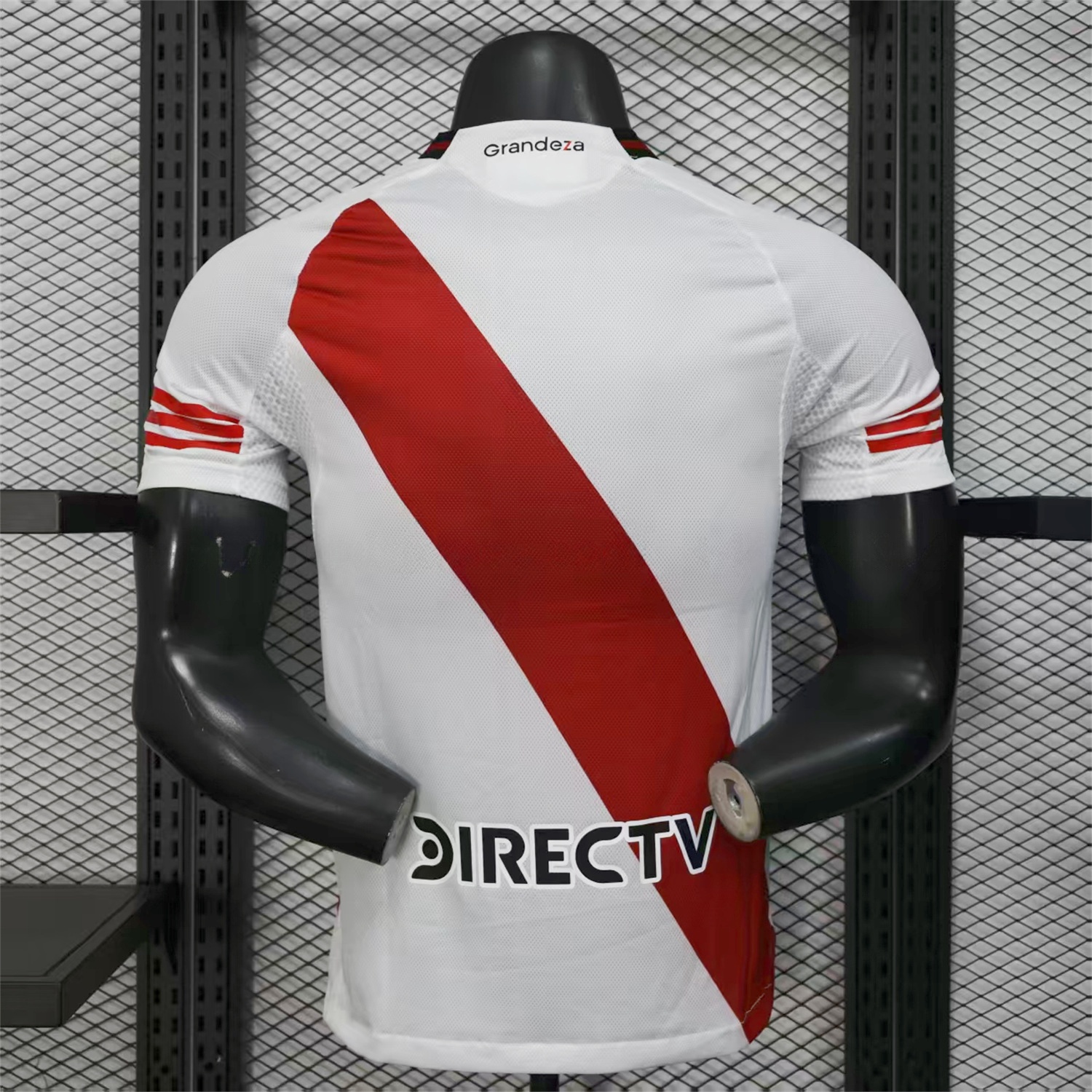 River Plate 25-26 Home Jersey with New Sponsors - Player Version - JerseysGala