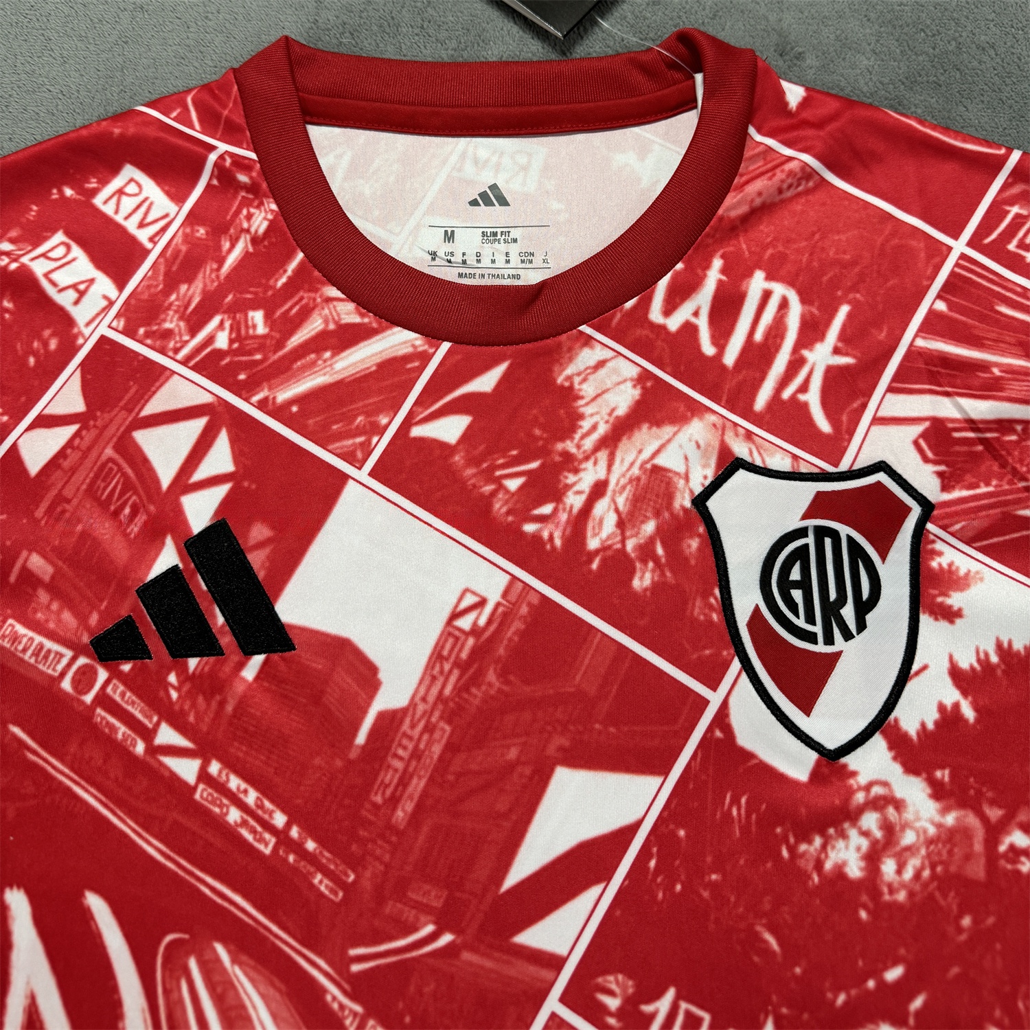 River Plate 25-26 Red Pre-Match Training Jersey - Fans Version - JerseysGala