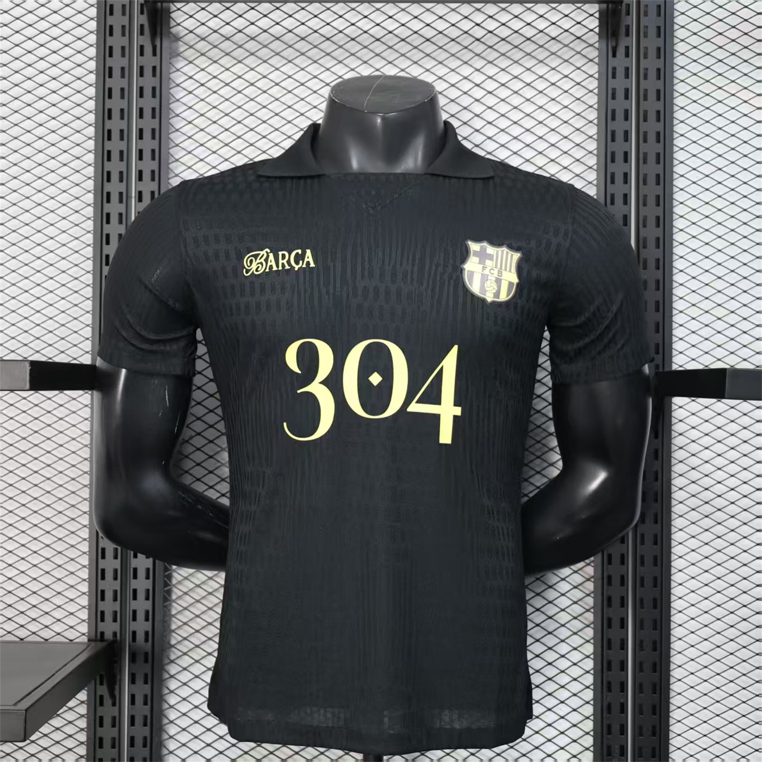 B.A.R.S.A 25-26 304 Black Special Jersey - Player Version - JerseysGala
