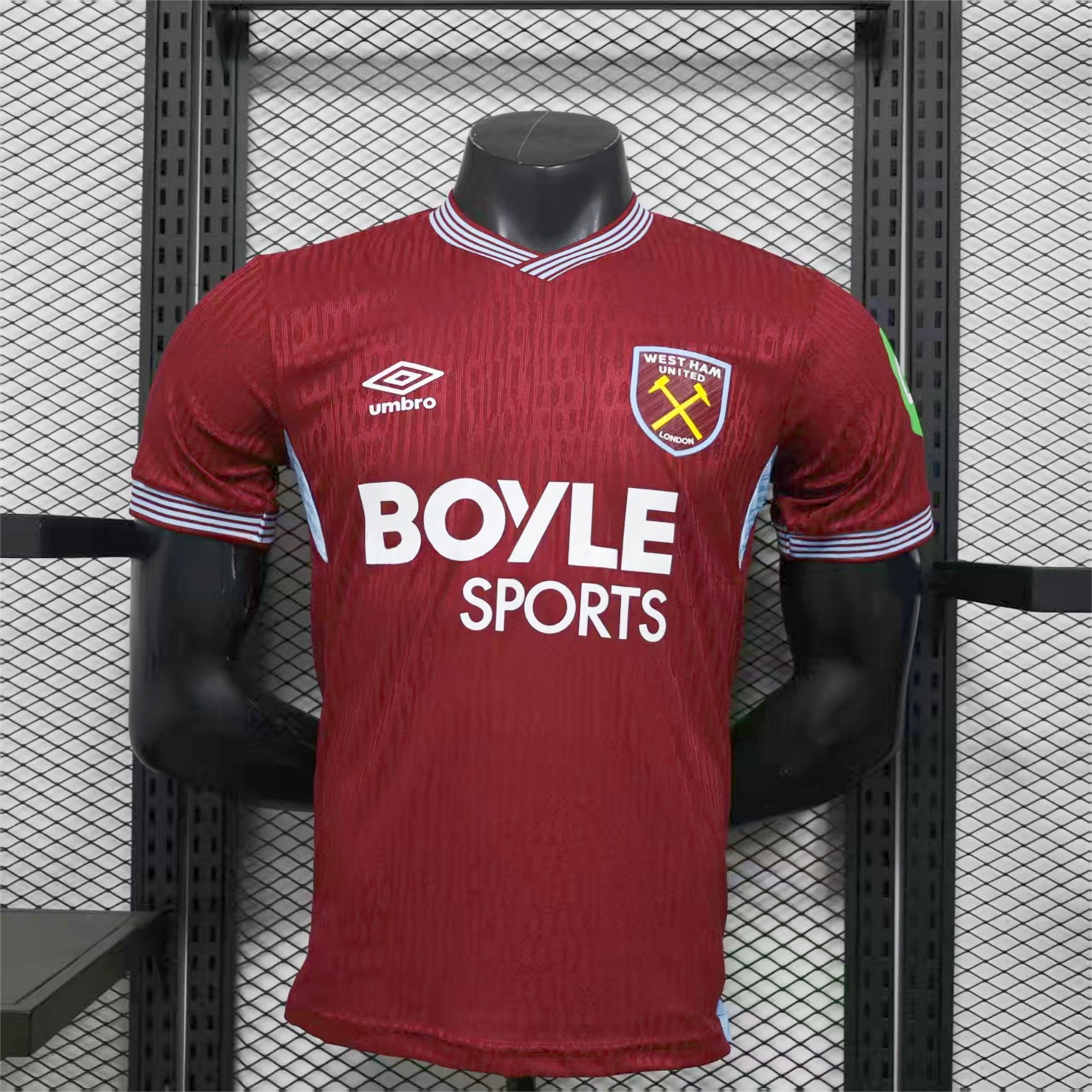 West Ham United 25-26 Home Jersey - Player Version - JerseysGala