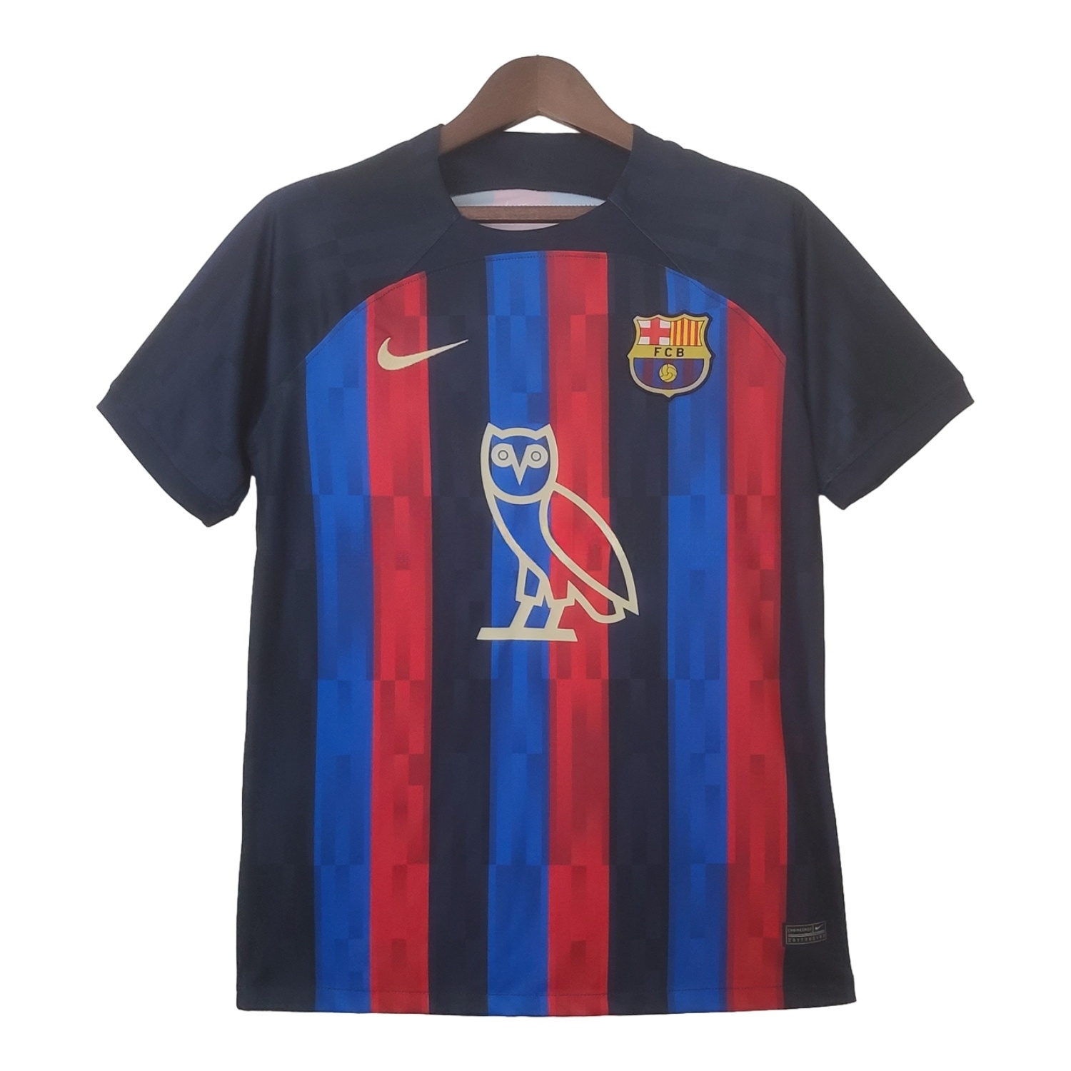 Retro Barcelona 22-23 Owl Sponsor Home Jersey - JerseysGala